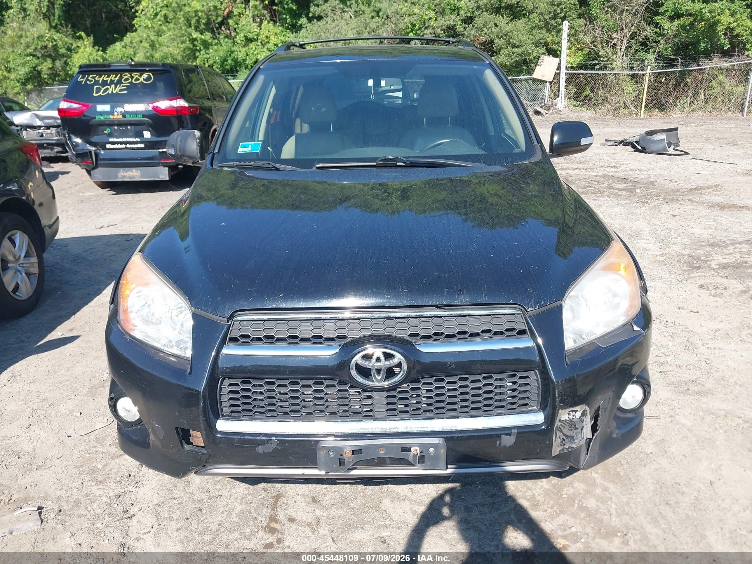 2011 Toyota Rav4 Limited Black vin: 2T3DF4DV4BW131332