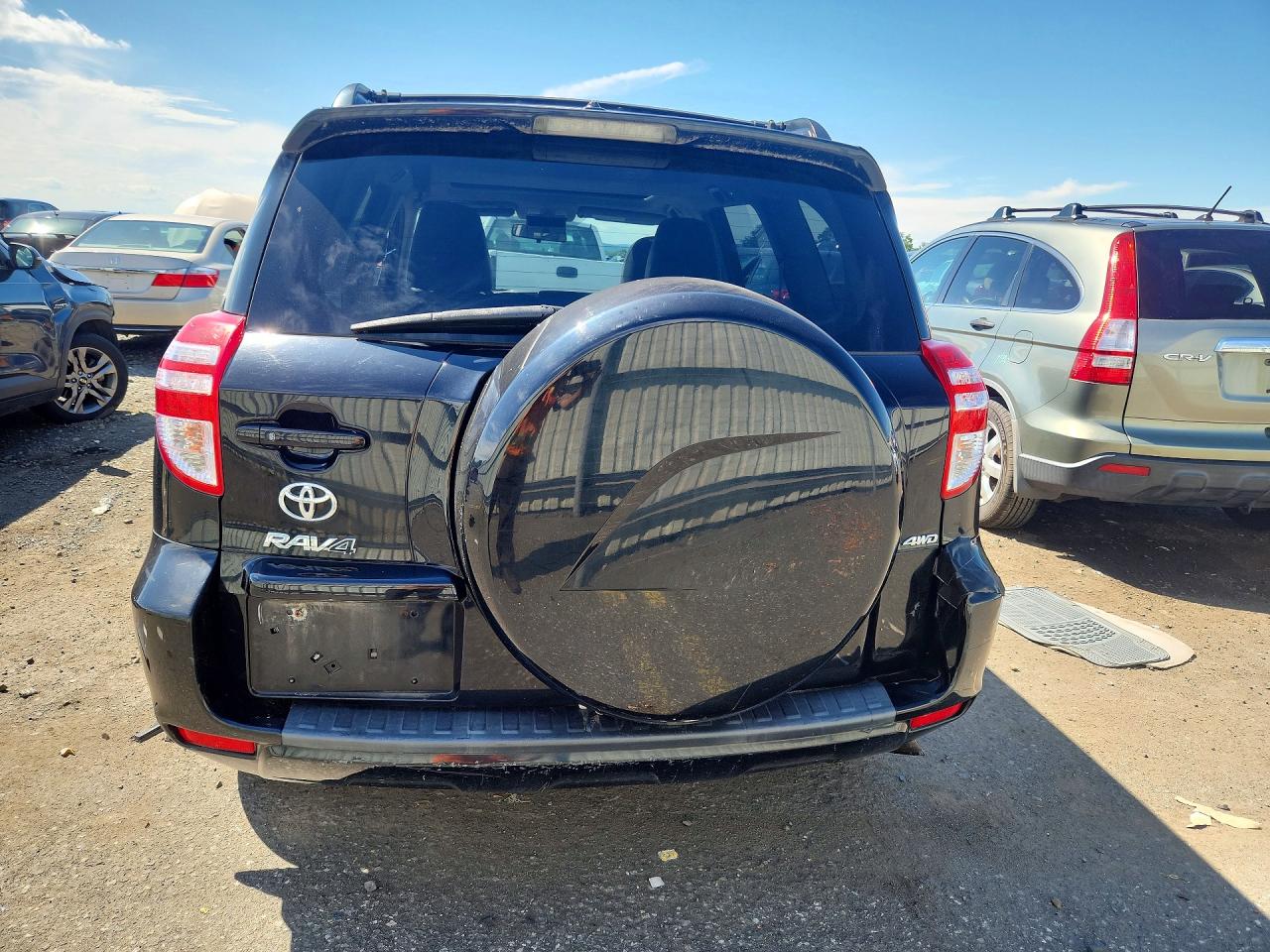 2011 Toyota Rav4 Limited Black vin: 2T3DF4DV4BW152472