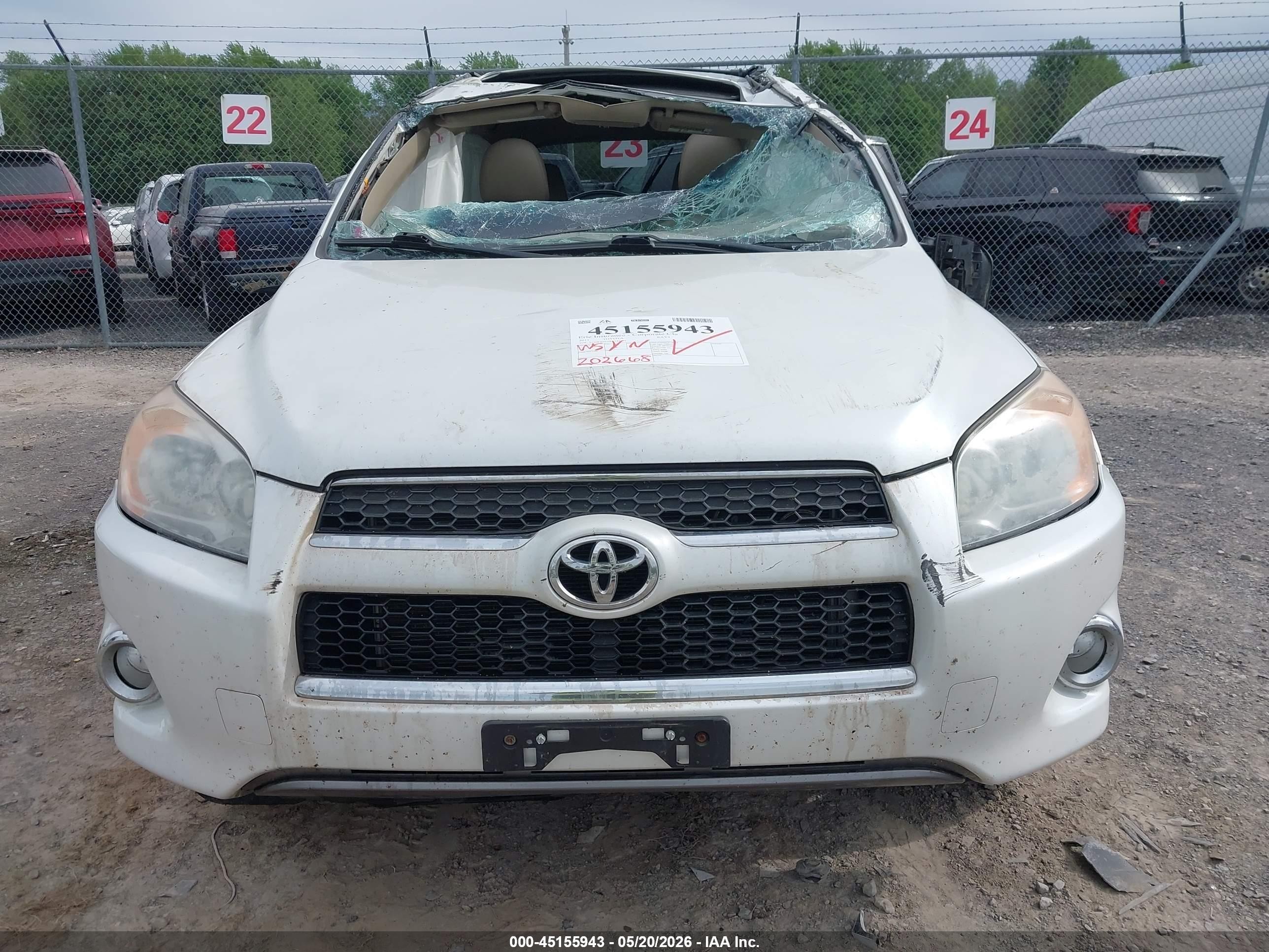 2011 Toyota Rav4 Limited White vin: 2T3DF4DV4BW154299