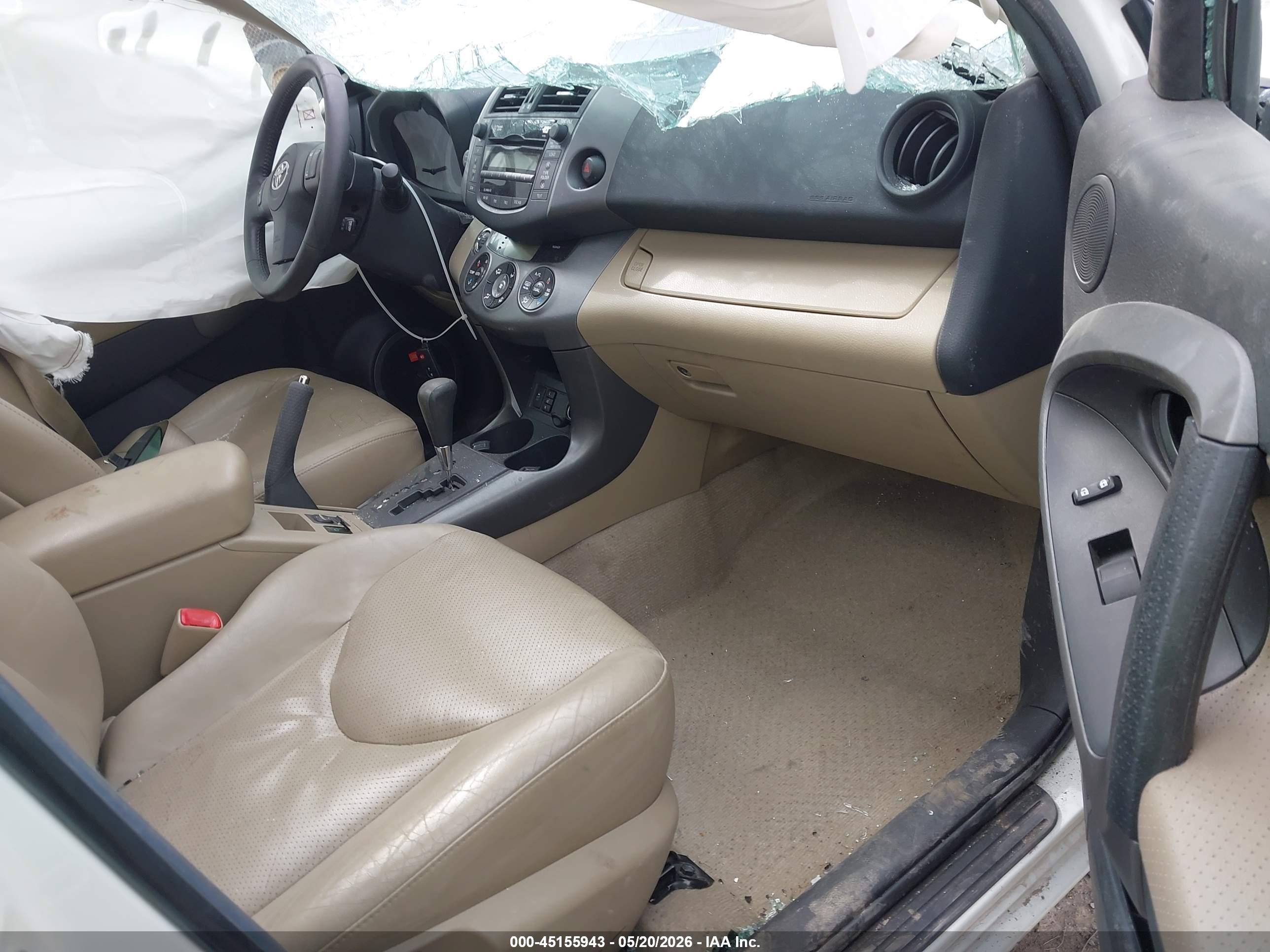 2011 Toyota Rav4 Limited White vin: 2T3DF4DV4BW154299