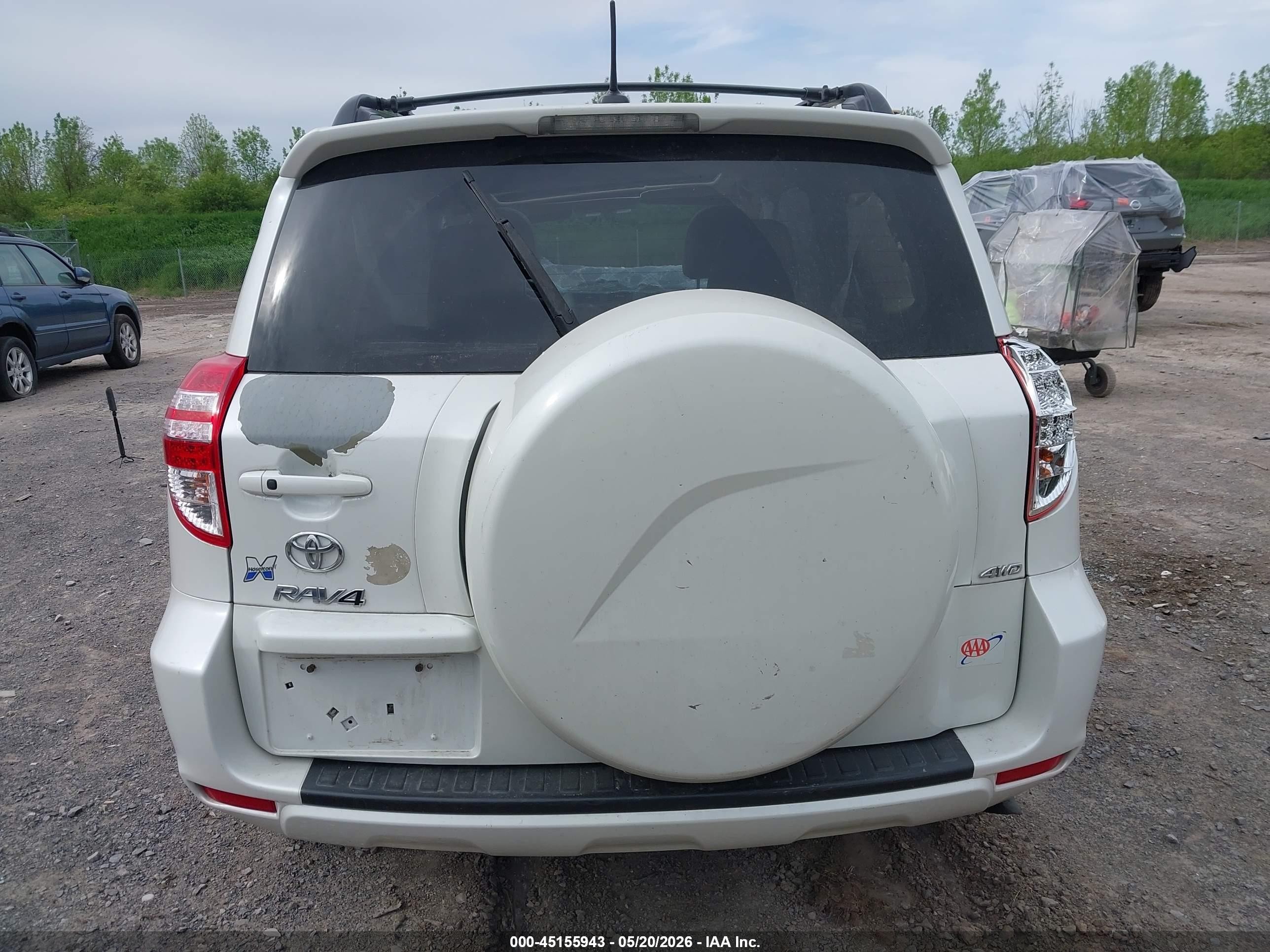 2011 Toyota Rav4 Limited White vin: 2T3DF4DV4BW154299