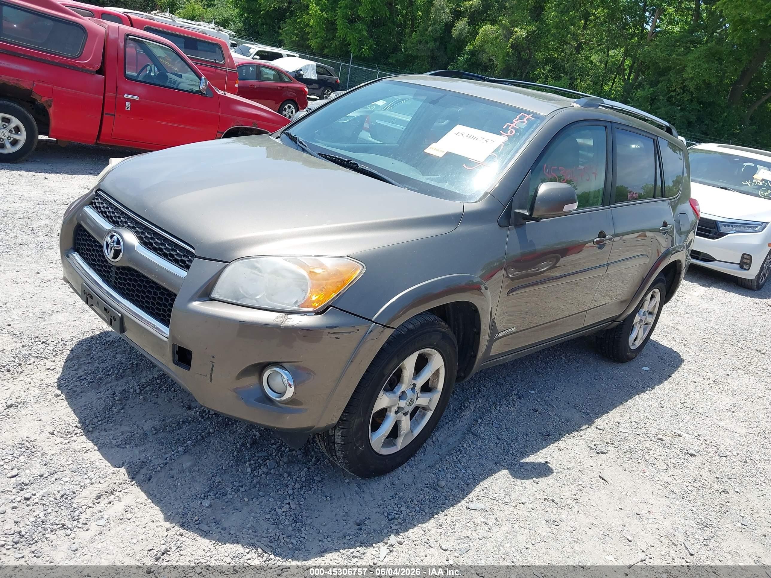 2010 Toyota Rav4 Limited Gray vin: 2T3DF4DV5AW032159