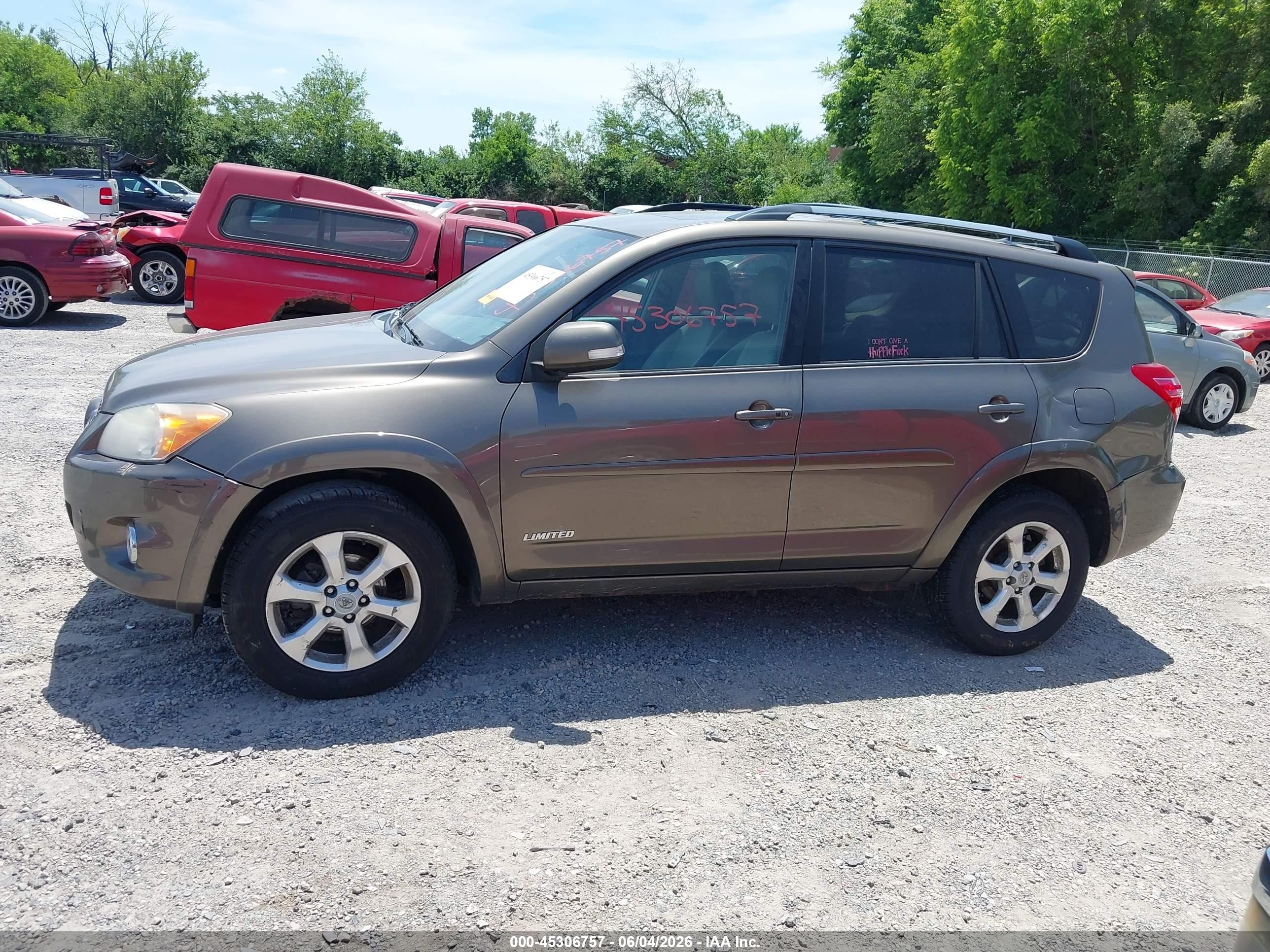 2010 Toyota Rav4 Limited Gray vin: 2T3DF4DV5AW032159
