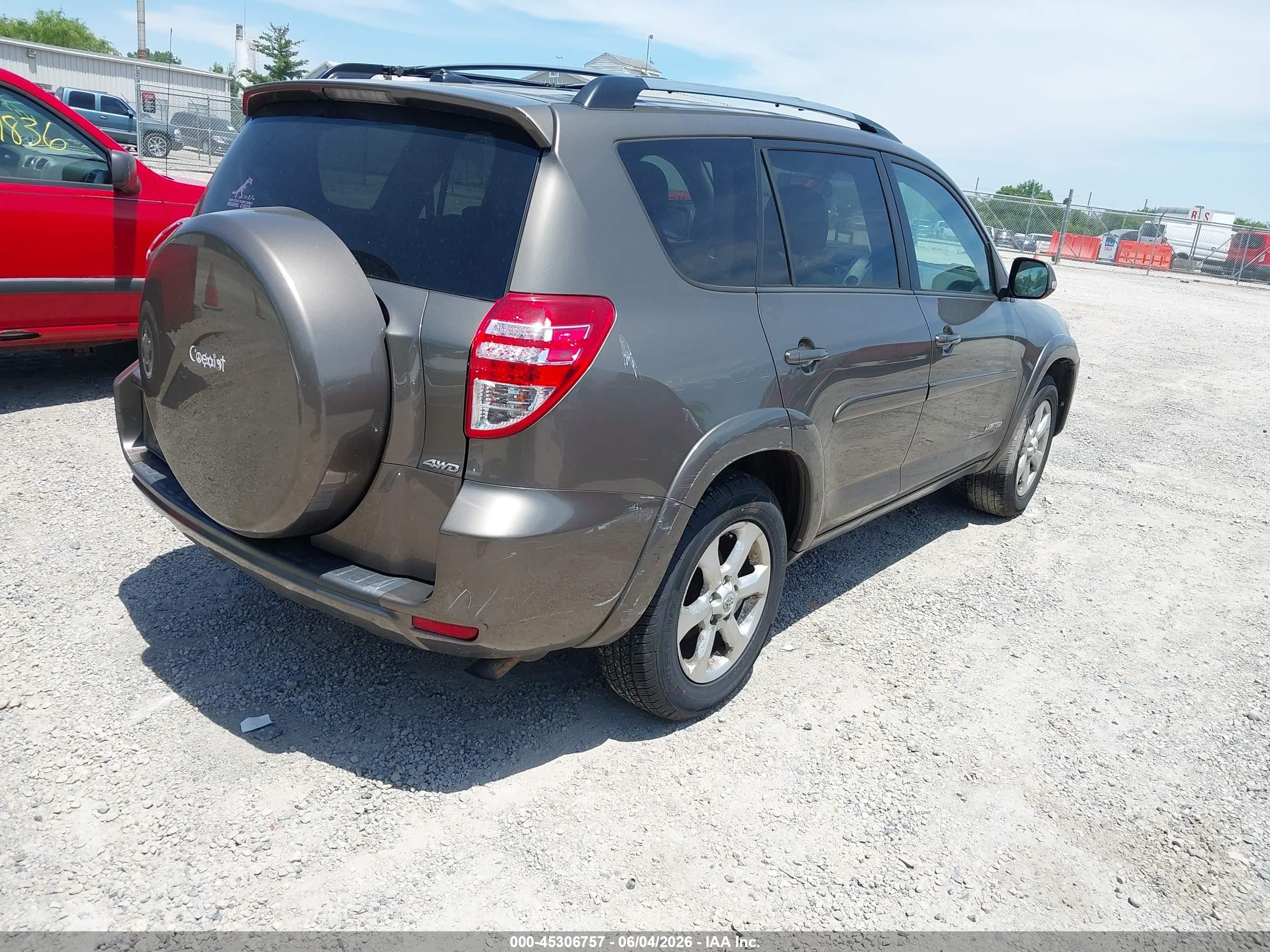 2010 Toyota Rav4 Limited Gray vin: 2T3DF4DV5AW032159