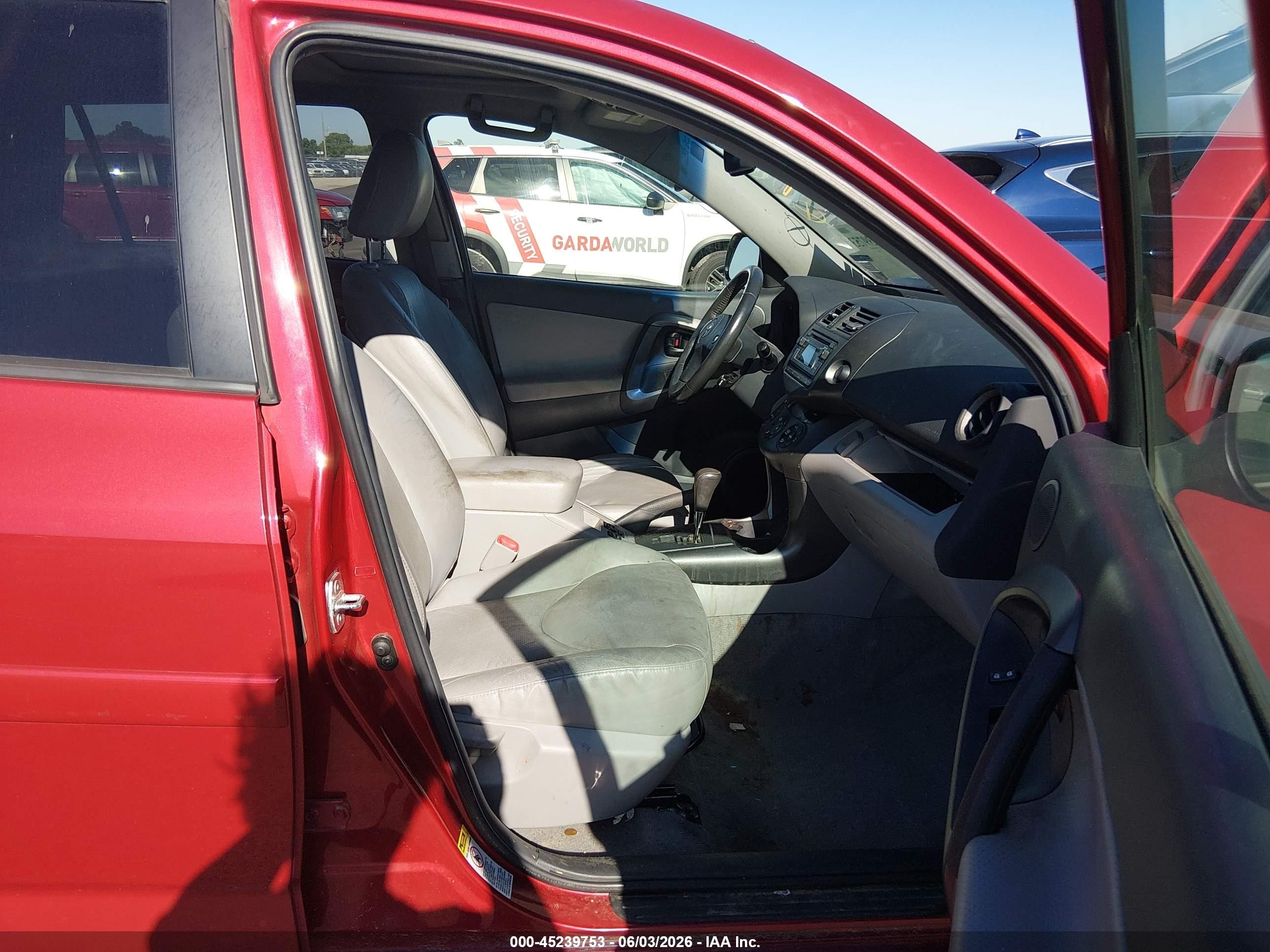 2012 Toyota Rav4 Limited Red vin: 2T3DF4DV5CW201258