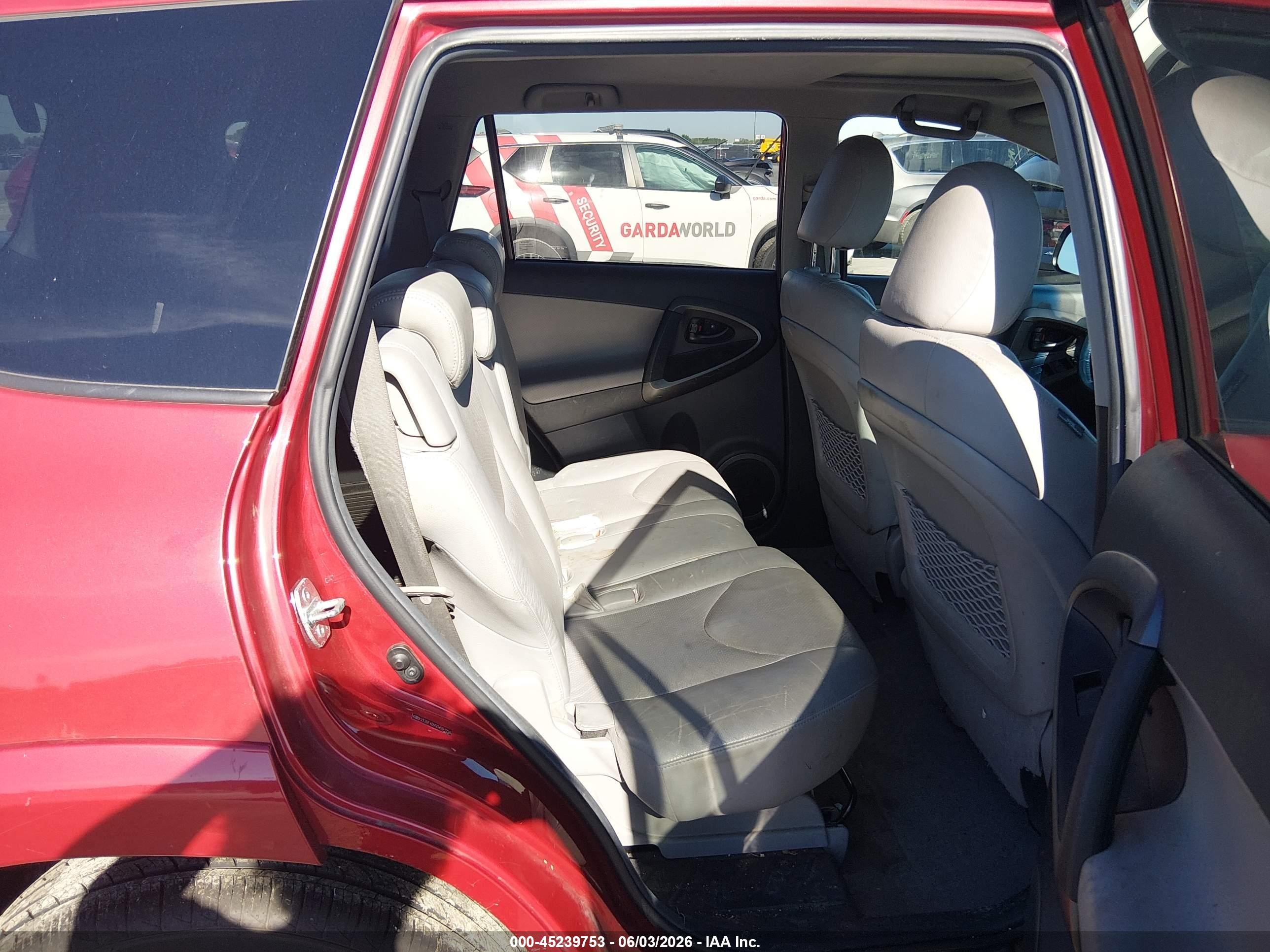 2012 Toyota Rav4 Limited Red vin: 2T3DF4DV5CW201258