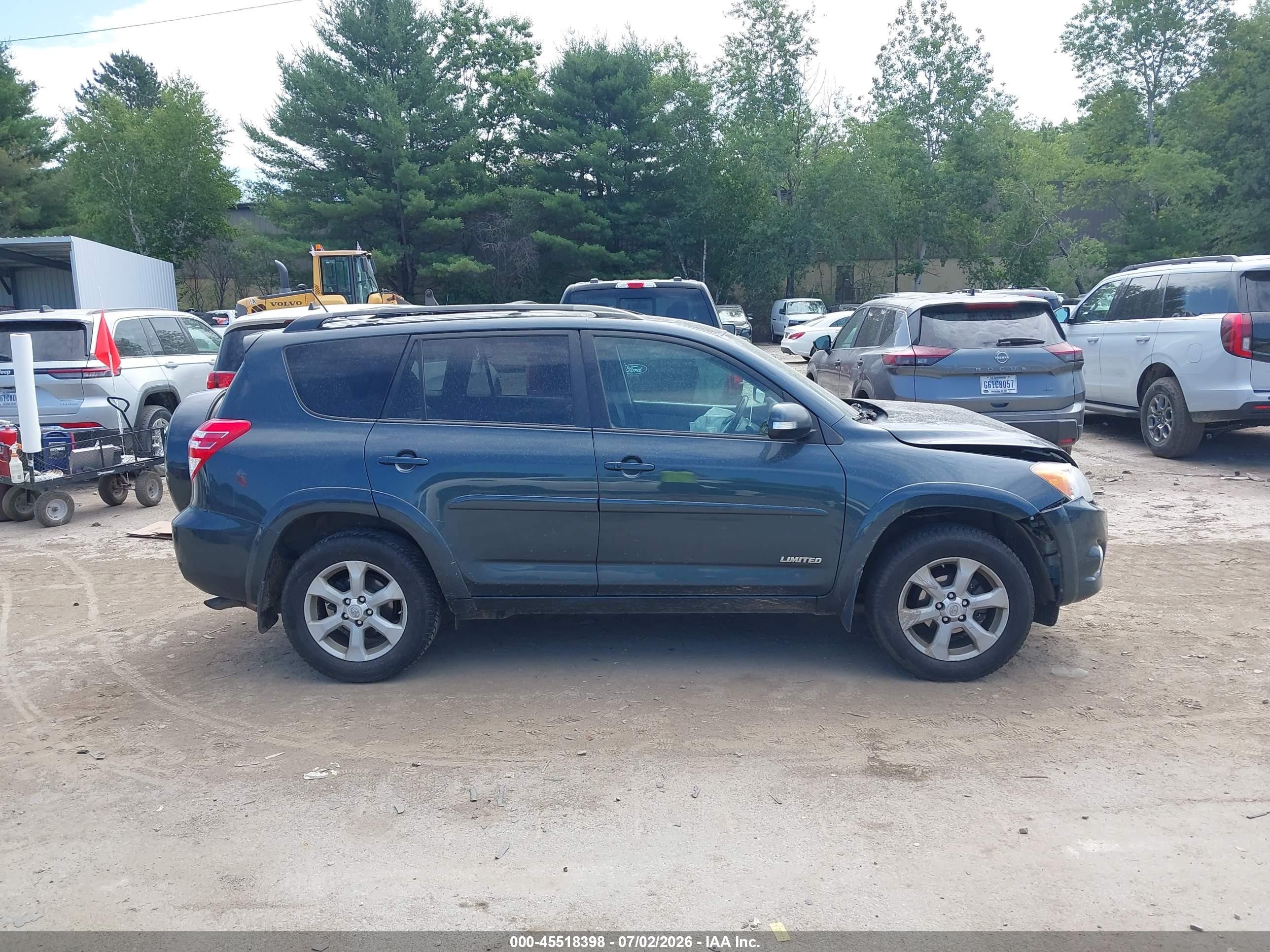 2012 Toyota Rav4 Limited Black vin: 2T3DF4DV5CW248032