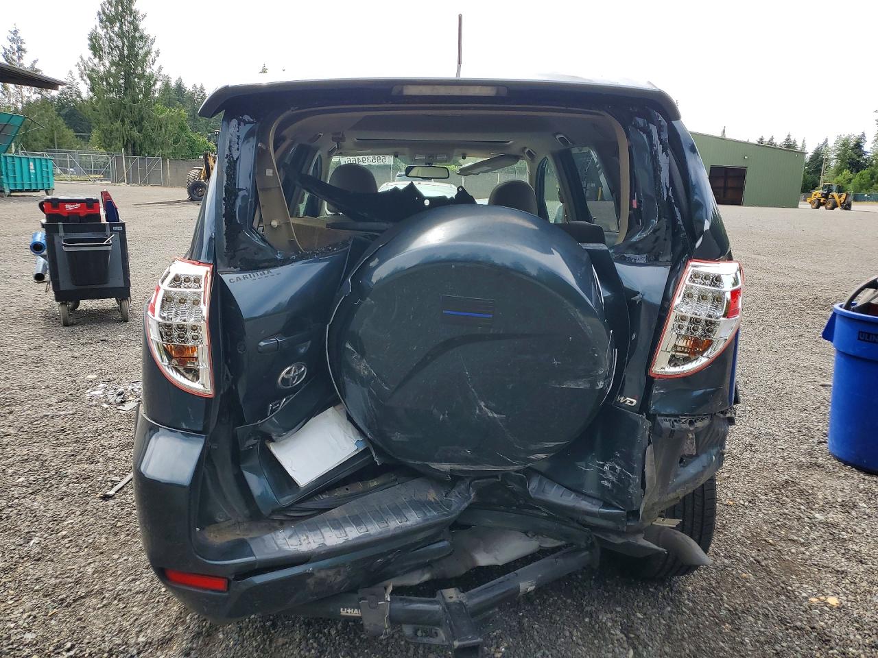 2012 Toyota Rav4 Limited Teal vin: 2T3DF4DV5CW250217