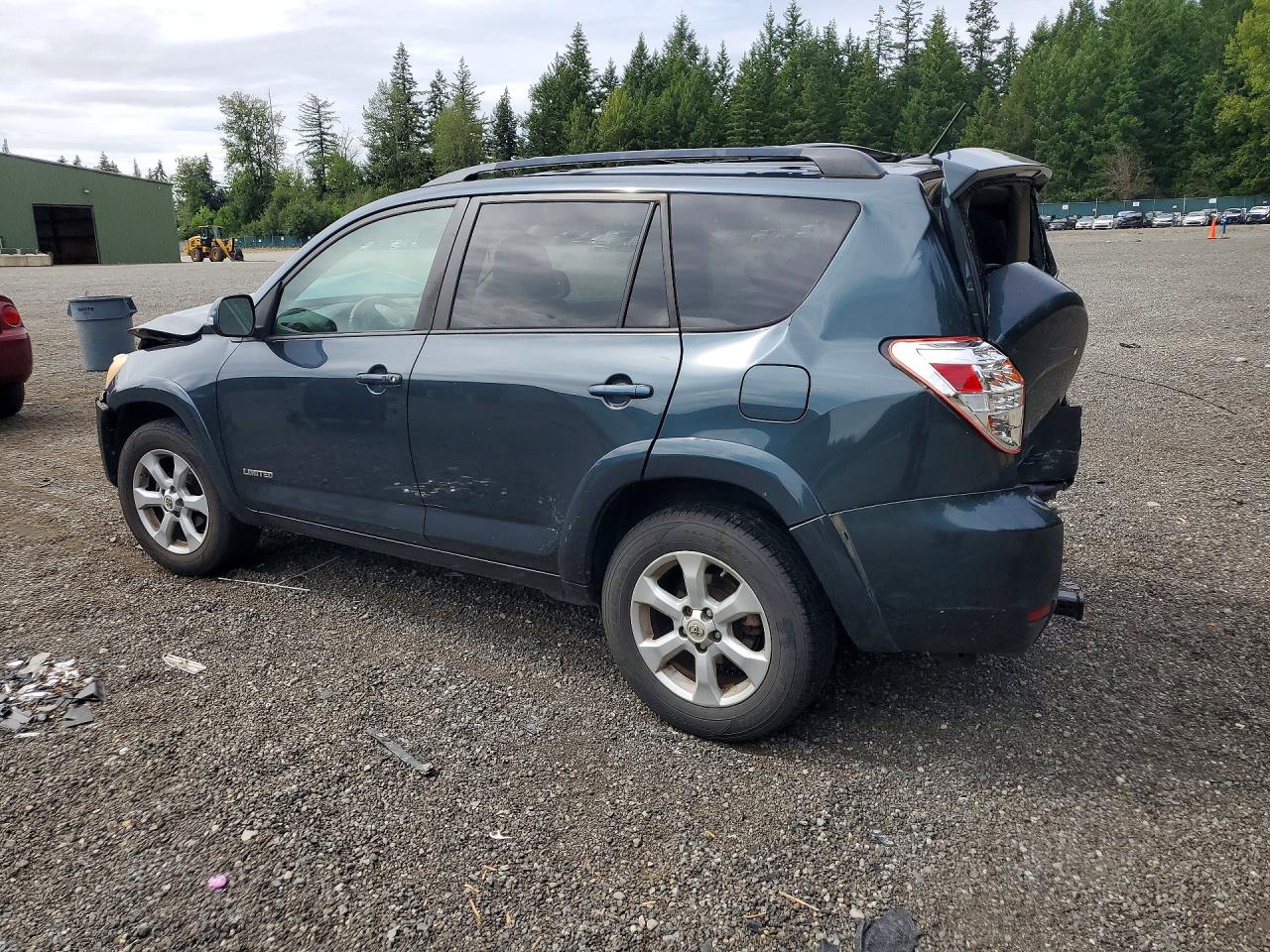 2012 Toyota Rav4 Limited Teal vin: 2T3DF4DV5CW250217