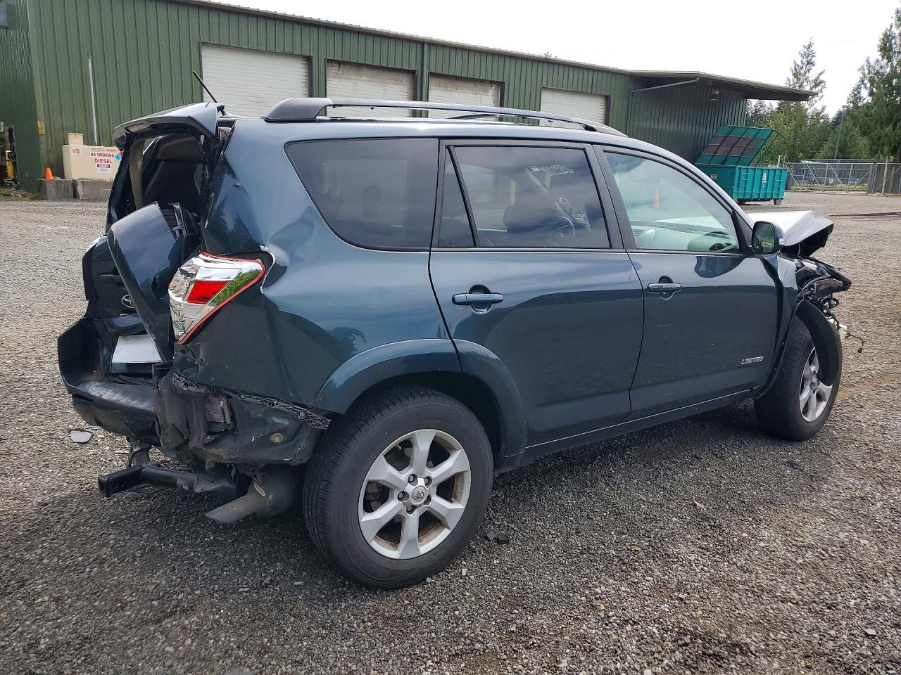 2012 Toyota Rav4 Limited Teal vin: 2T3DF4DV5CW250217