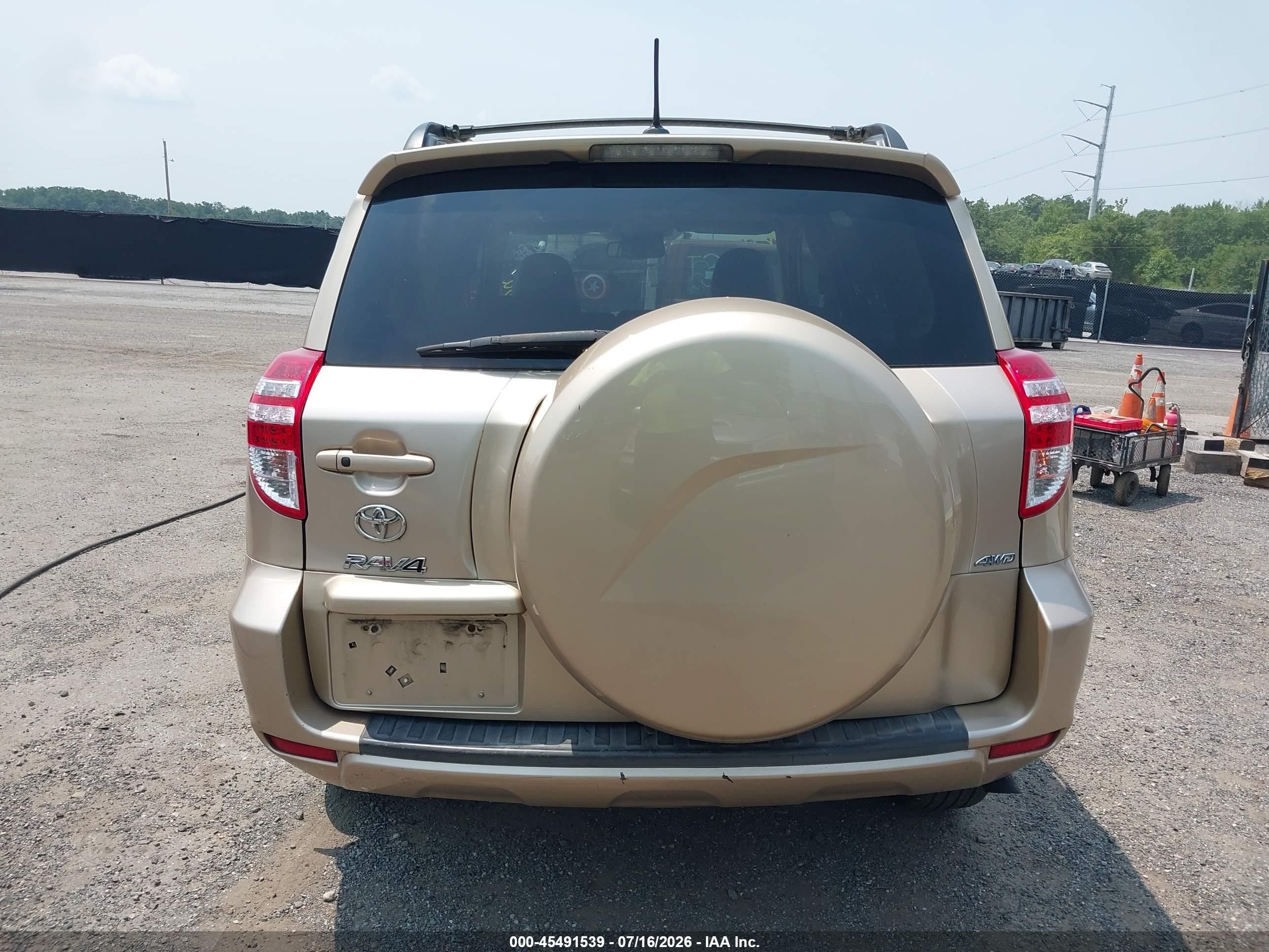 2011 Toyota Rav4 Limited Tan vin: 2T3DF4DV6BW098026