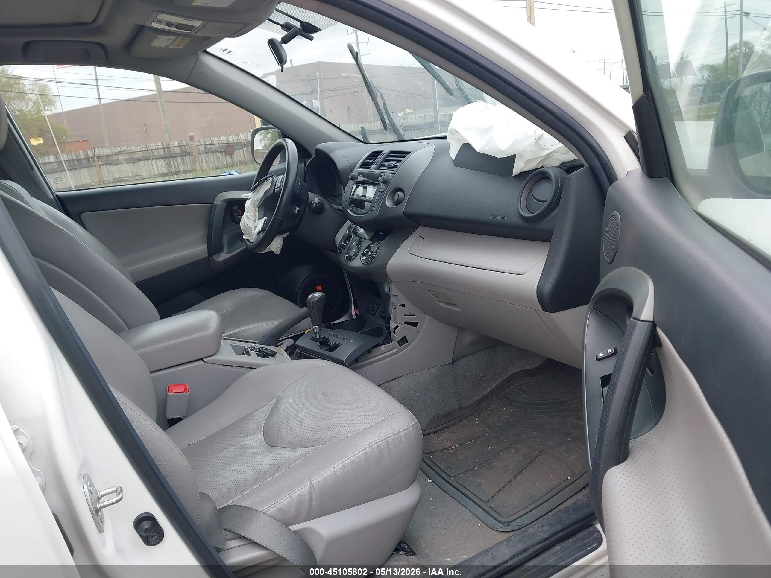 2011 Toyota Rav4 Limited Белый vin: 2T3DF4DV6BW102835