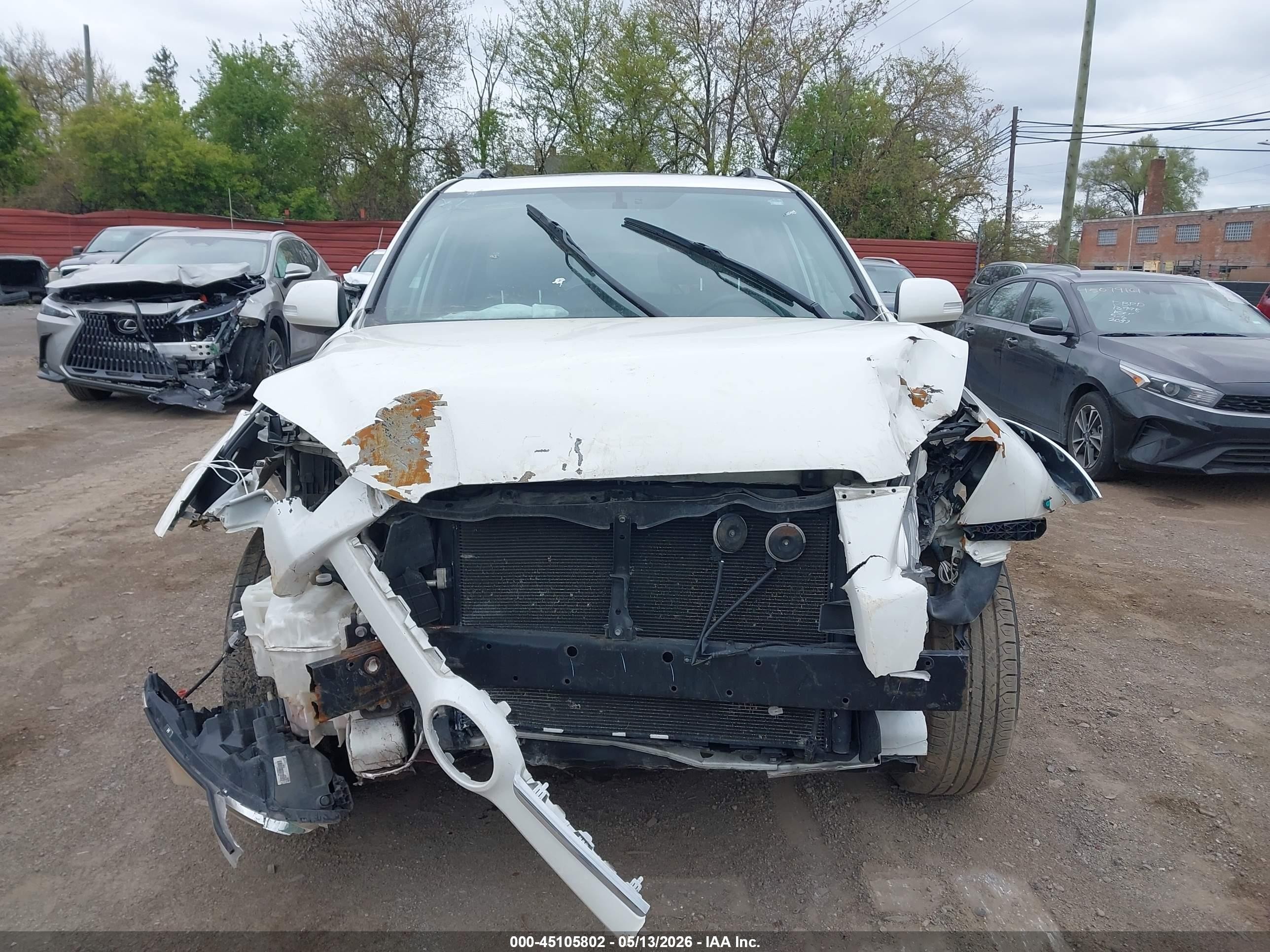 2011 Toyota Rav4 Limited Белый vin: 2T3DF4DV6BW102835