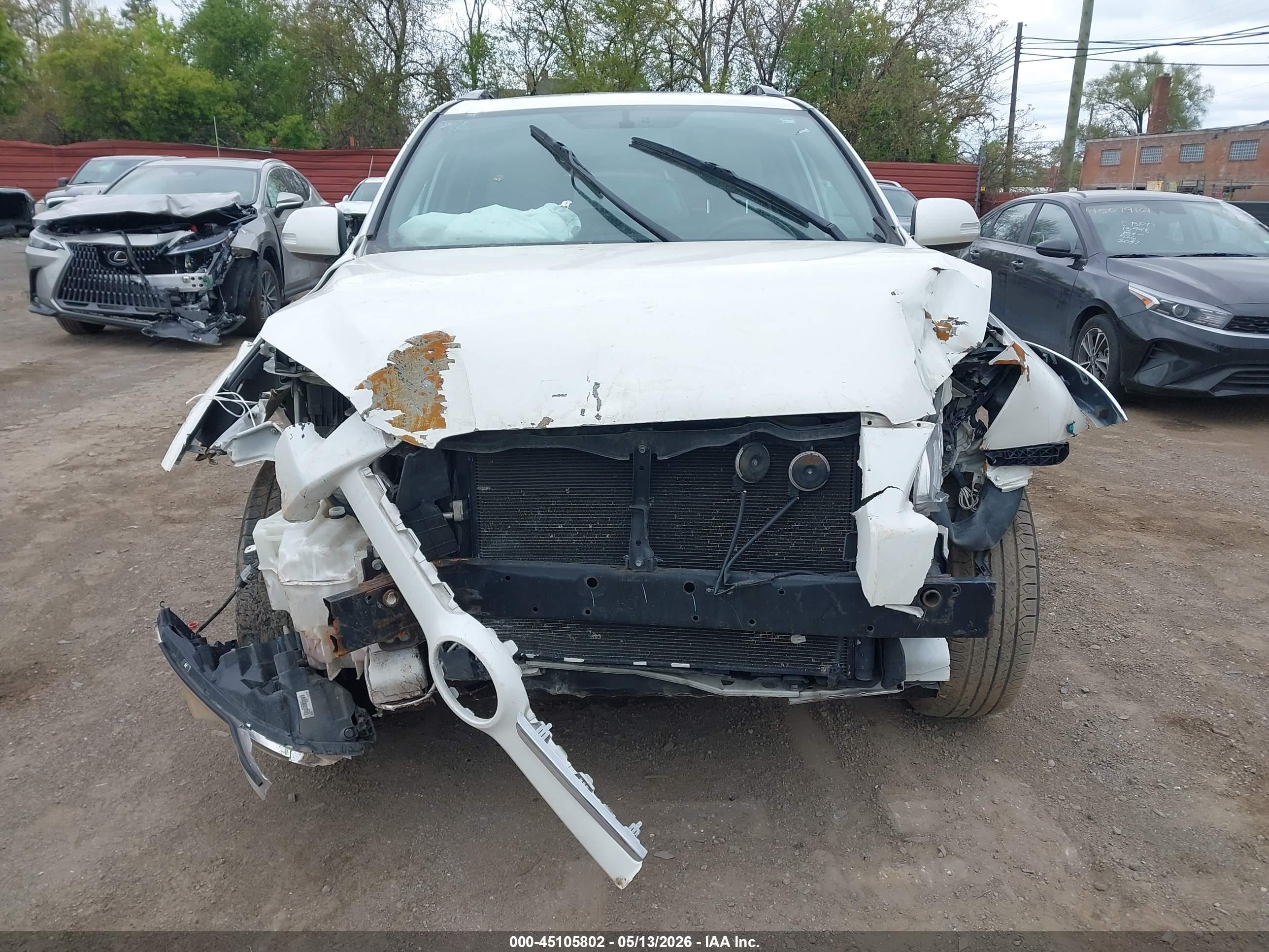 2011 Toyota Rav4 Limited Белый vin: 2T3DF4DV6BW102835