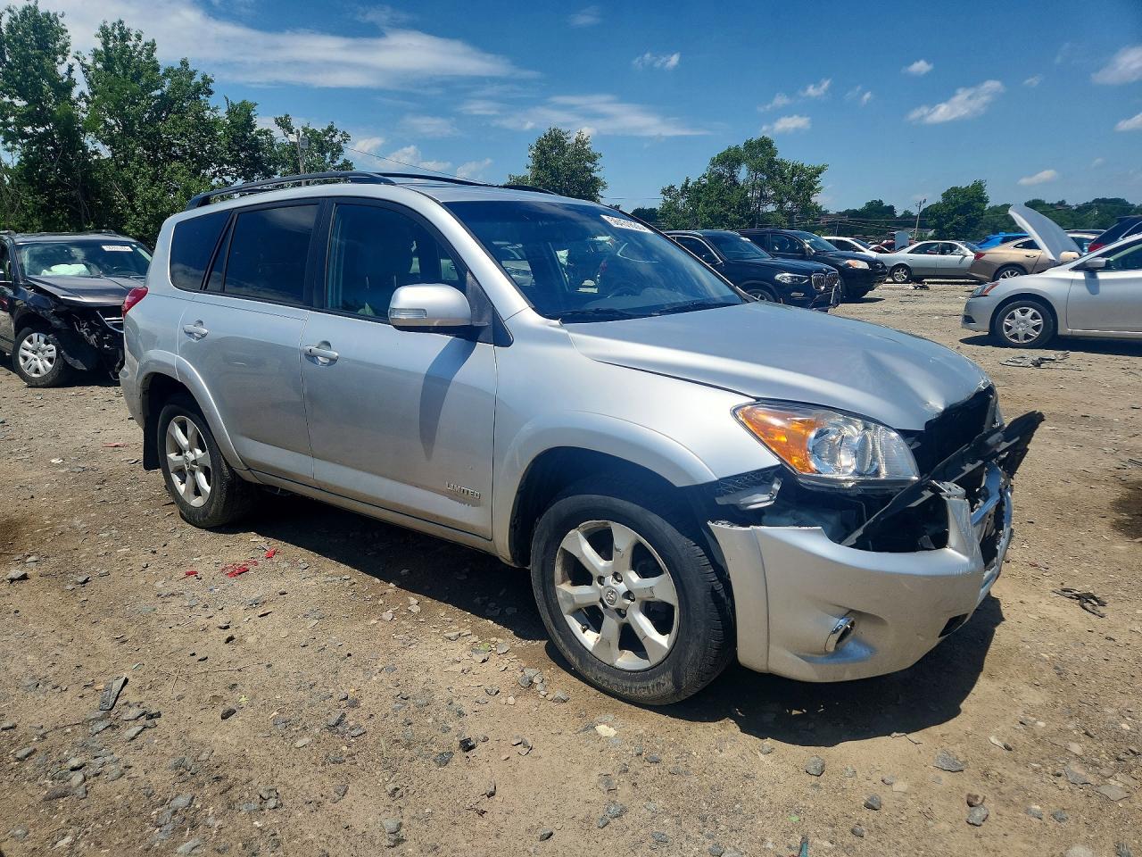 2011 Toyota Rav4 Limited Silver vin: 2T3DF4DV6BW103225