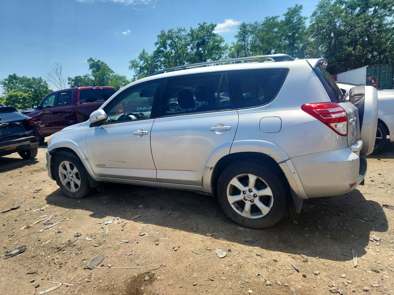 2011 Toyota Rav4 Limited Silver vin: 2T3DF4DV6BW103225