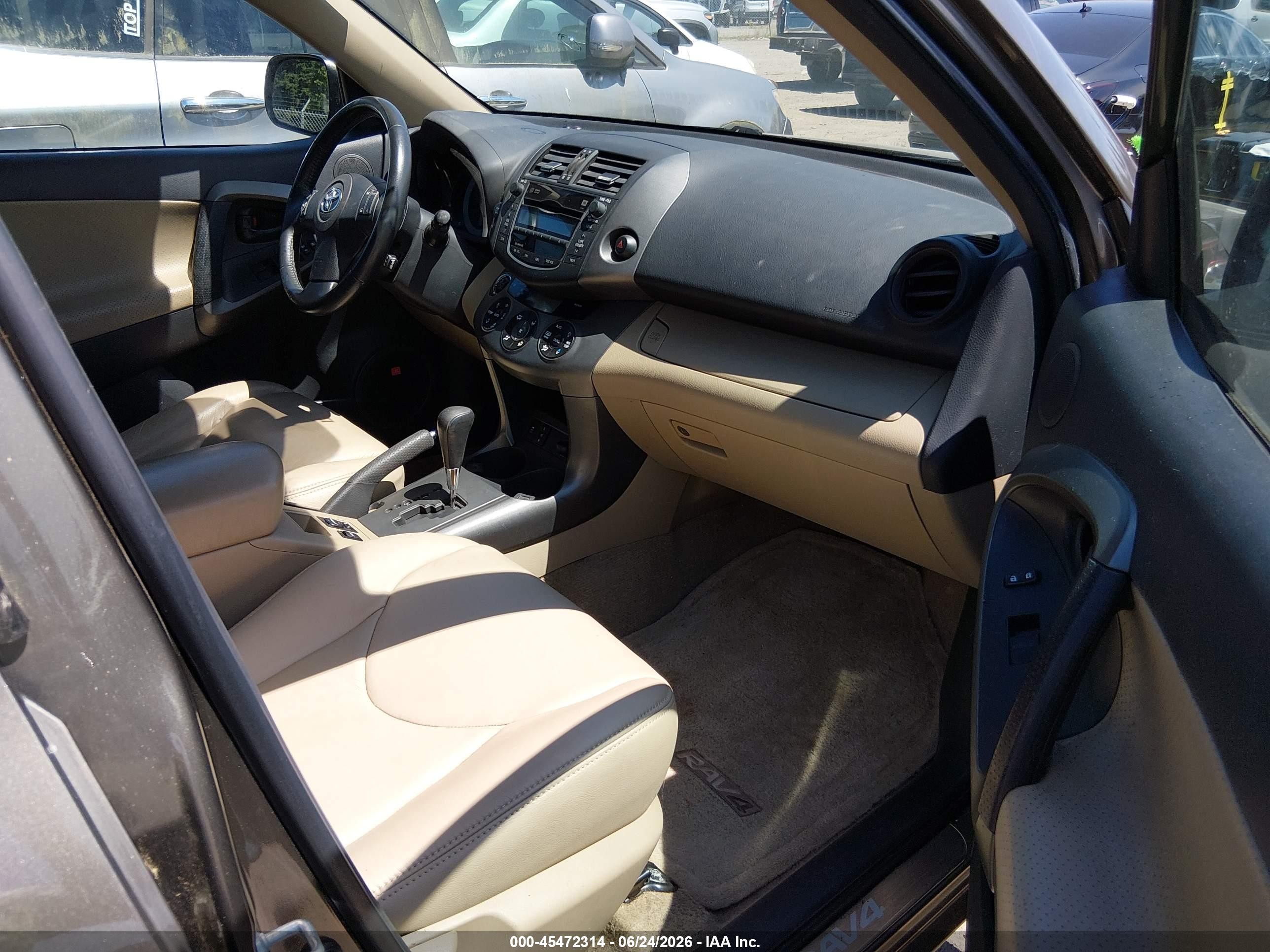 2011 Toyota Rav4 Limited Dark Brown vin: 2T3DF4DV6BW112152