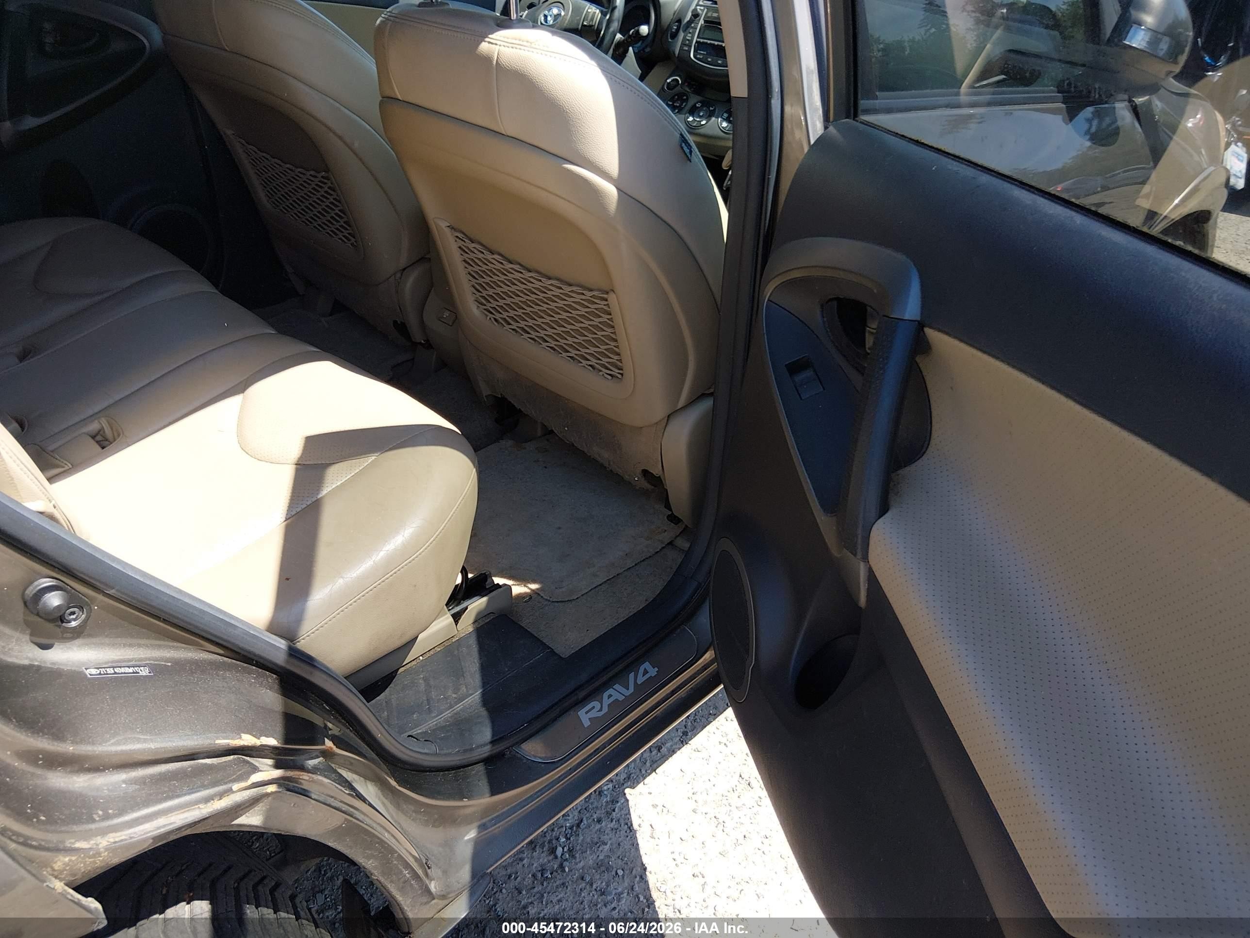 2011 Toyota Rav4 Limited Dark Brown vin: 2T3DF4DV6BW112152