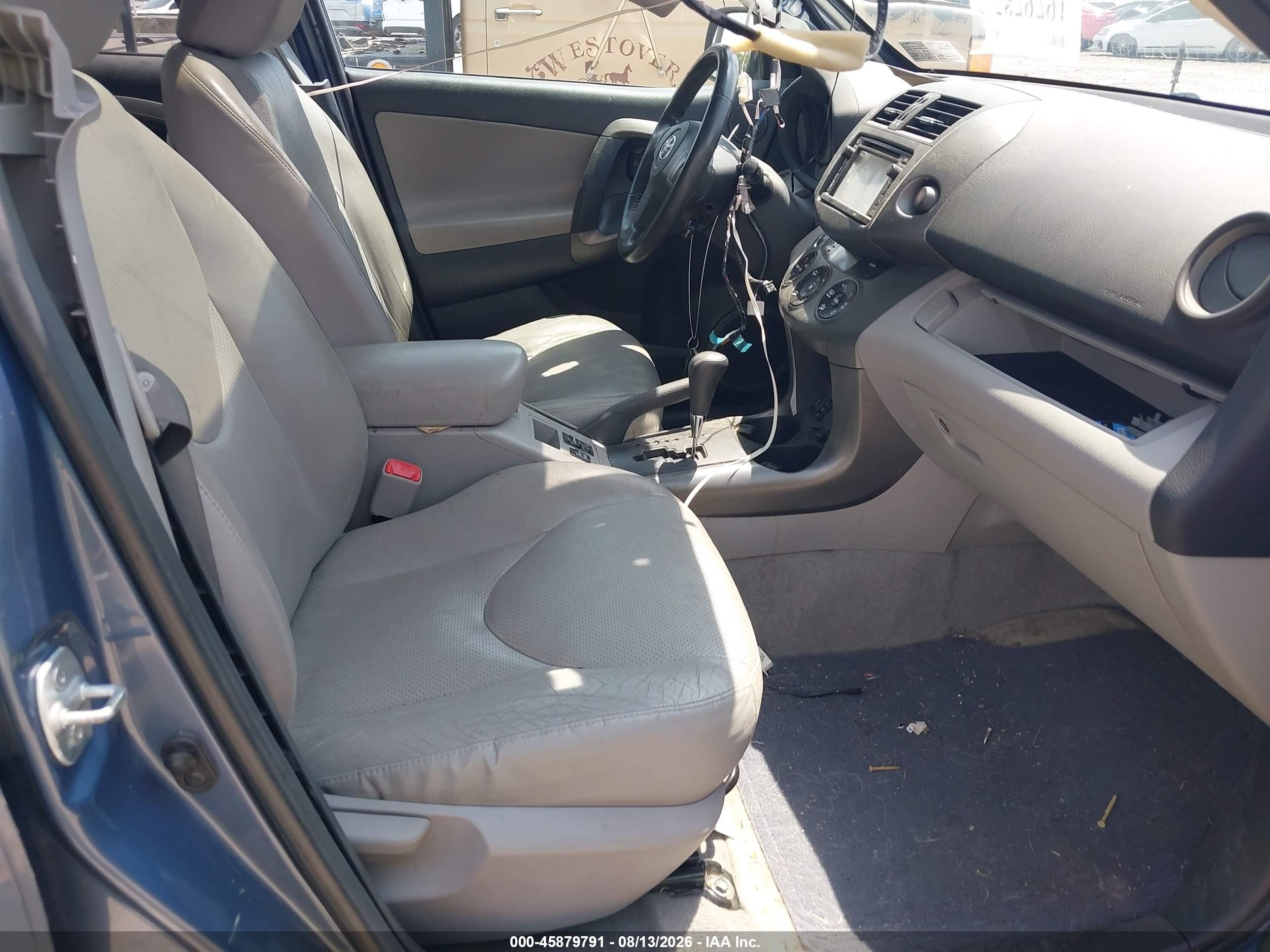 2012 Toyota Rav4 Limited Blue vin: 2T3DF4DV6CW195681