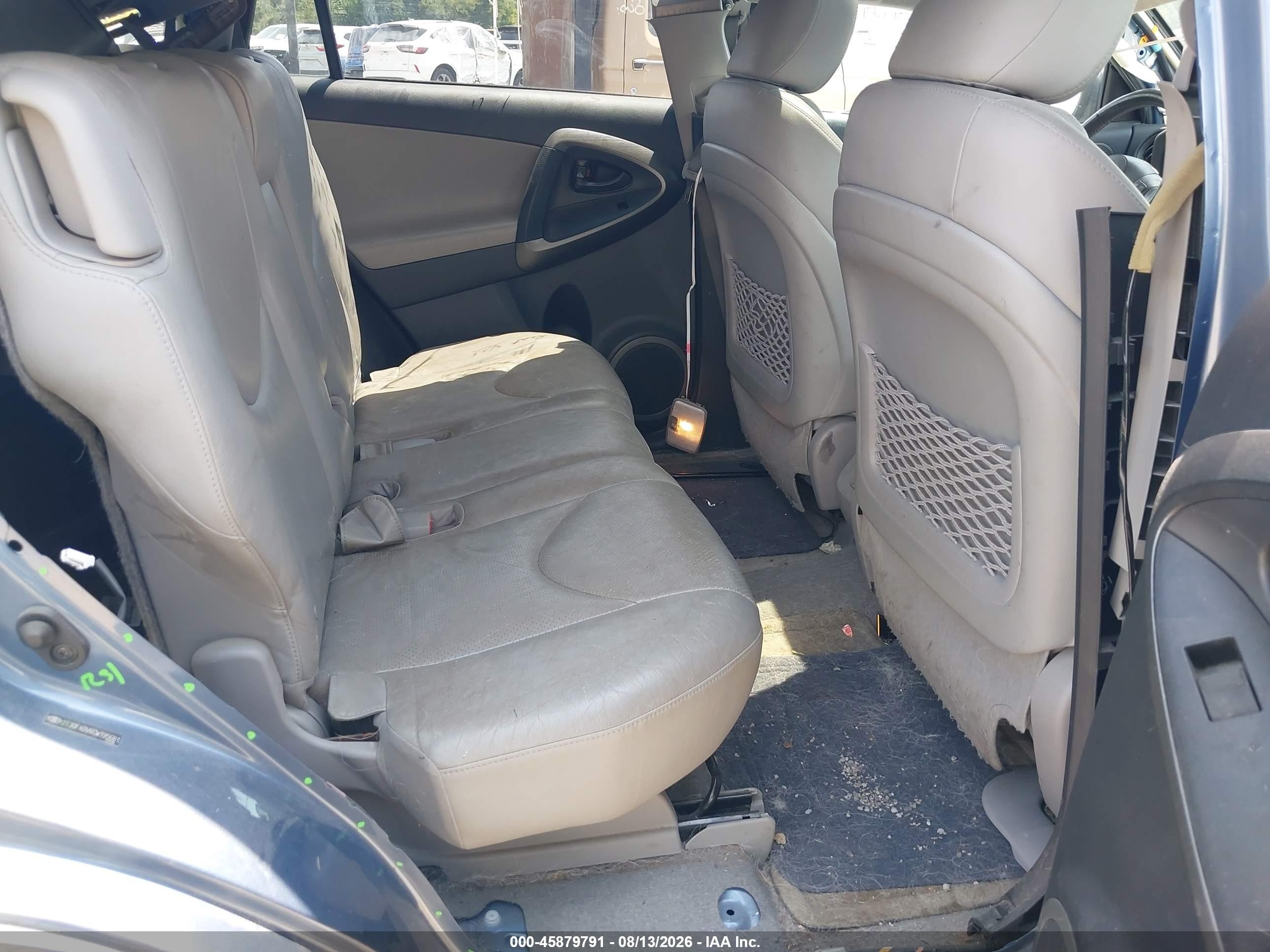2012 Toyota Rav4 Limited Blue vin: 2T3DF4DV6CW195681