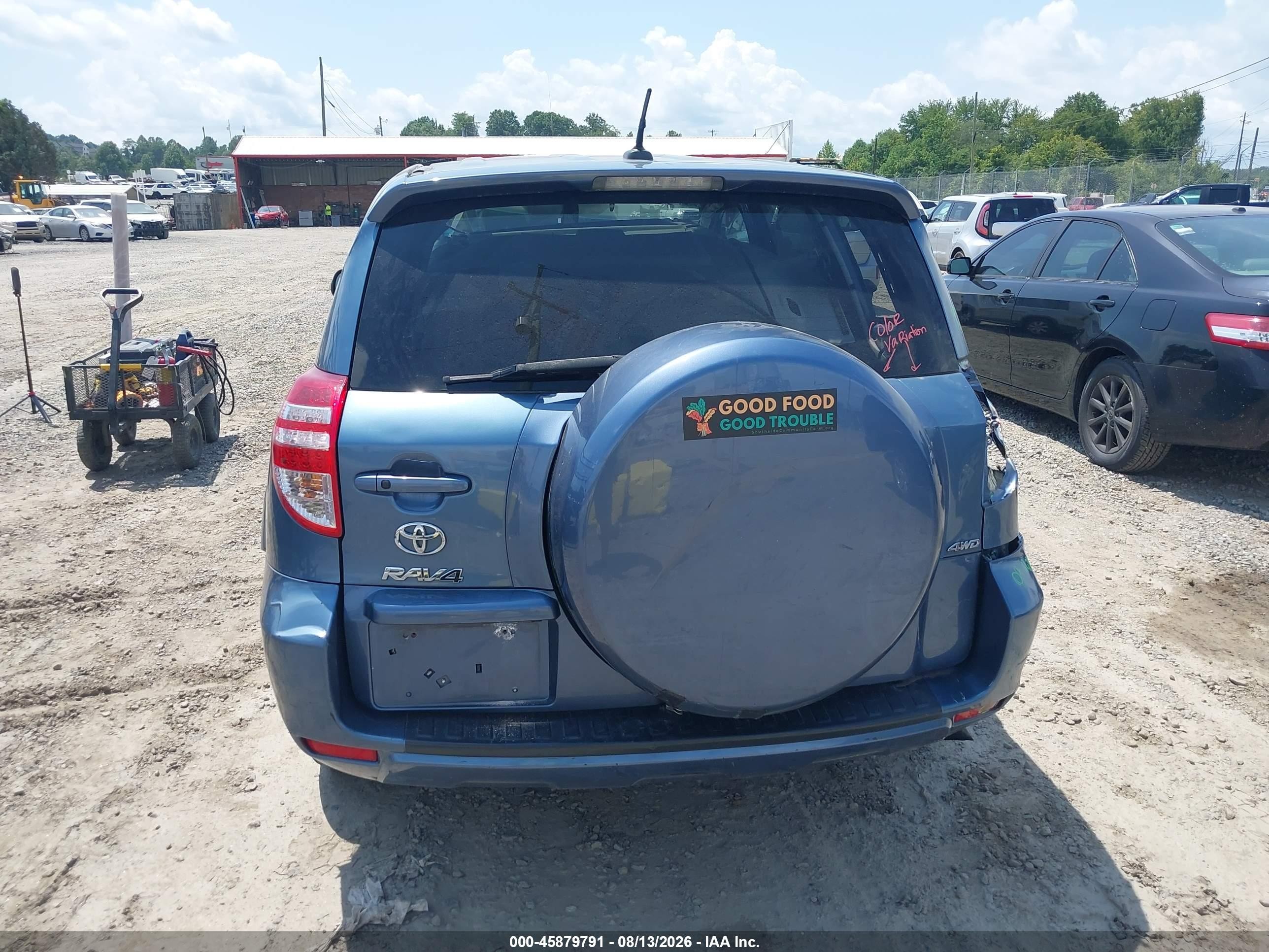 2012 Toyota Rav4 Limited Blue vin: 2T3DF4DV6CW195681