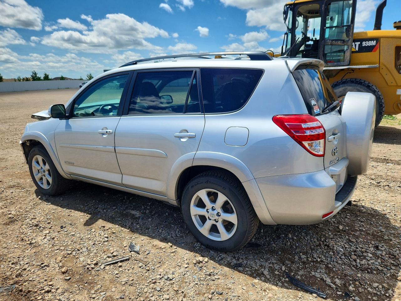 2012 Toyota Rav4 Limited Silver vin: 2T3DF4DV6CW224659