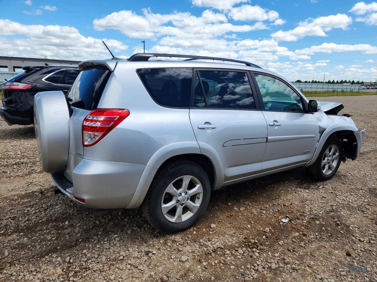 2012 Toyota Rav4 Limited Silver vin: 2T3DF4DV6CW224659