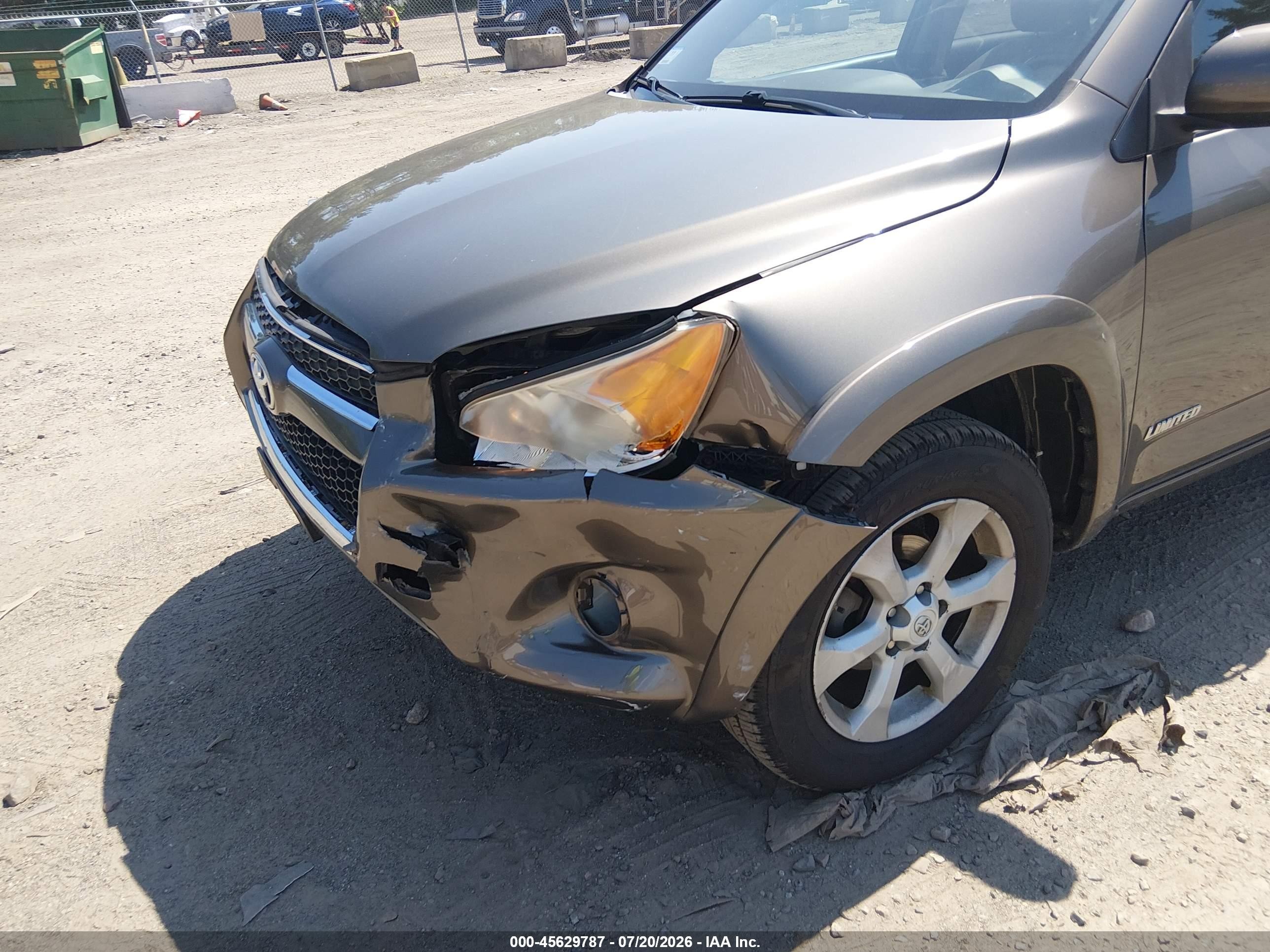 2012 Toyota Rav4 Limited Brown vin: 2T3DF4DV6CW232244