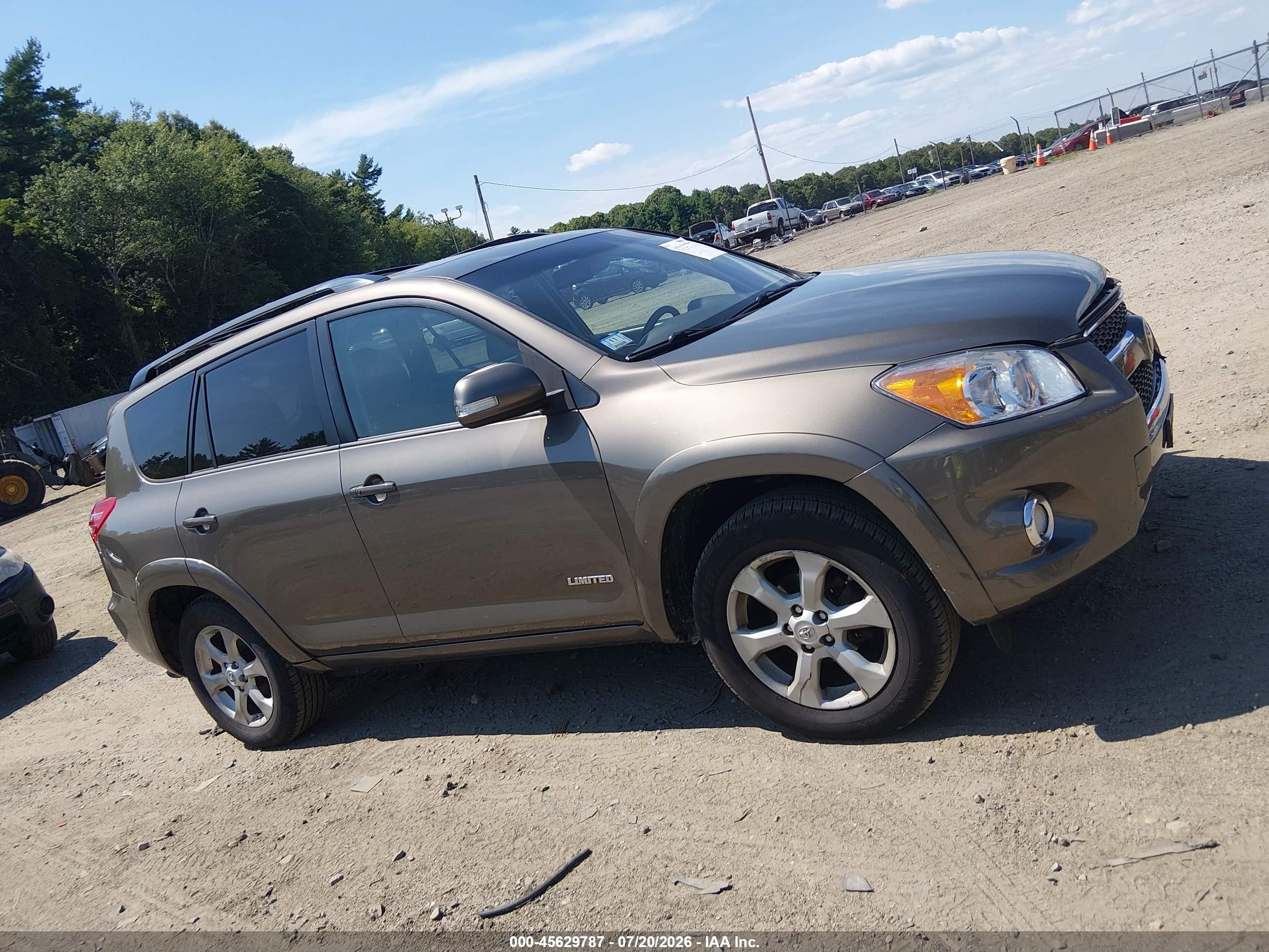 2012 Toyota Rav4 Limited Brown vin: 2T3DF4DV6CW232244