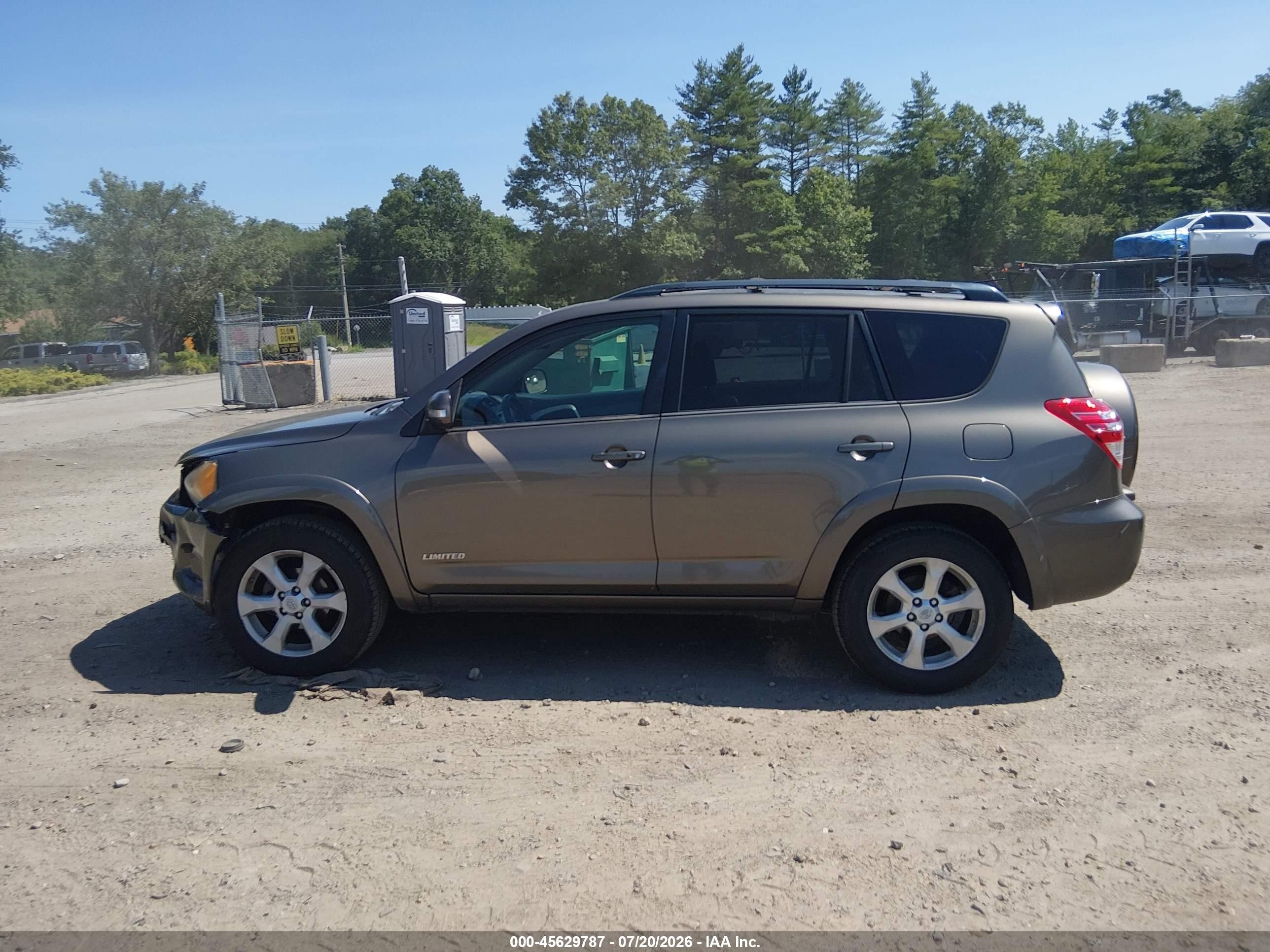 2012 Toyota Rav4 Limited Brown vin: 2T3DF4DV6CW232244