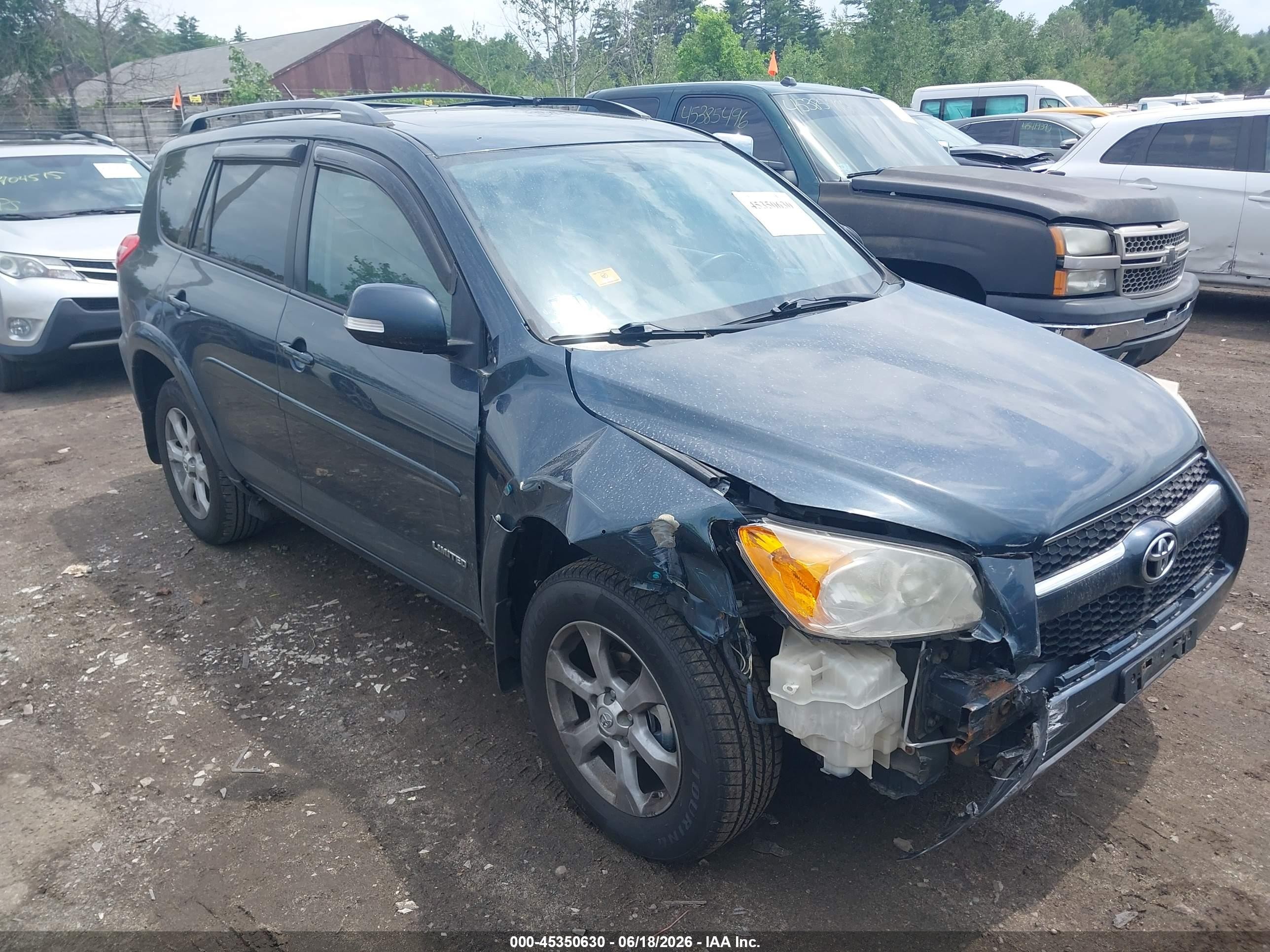 2012 Toyota Rav4 Limited Red vin: 2T3DF4DV6CW264966
