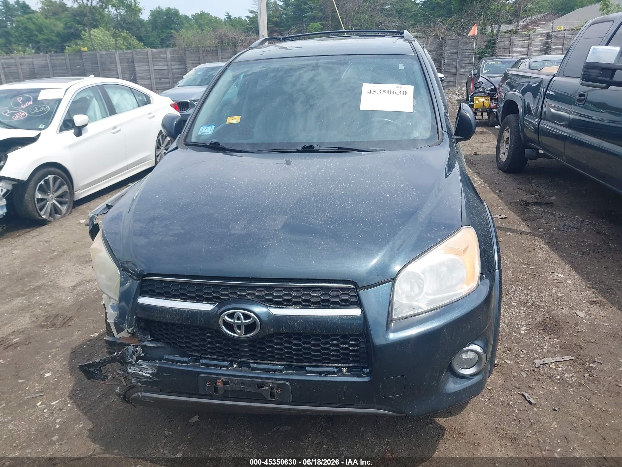 2012 Toyota Rav4 Limited Red vin: 2T3DF4DV6CW264966