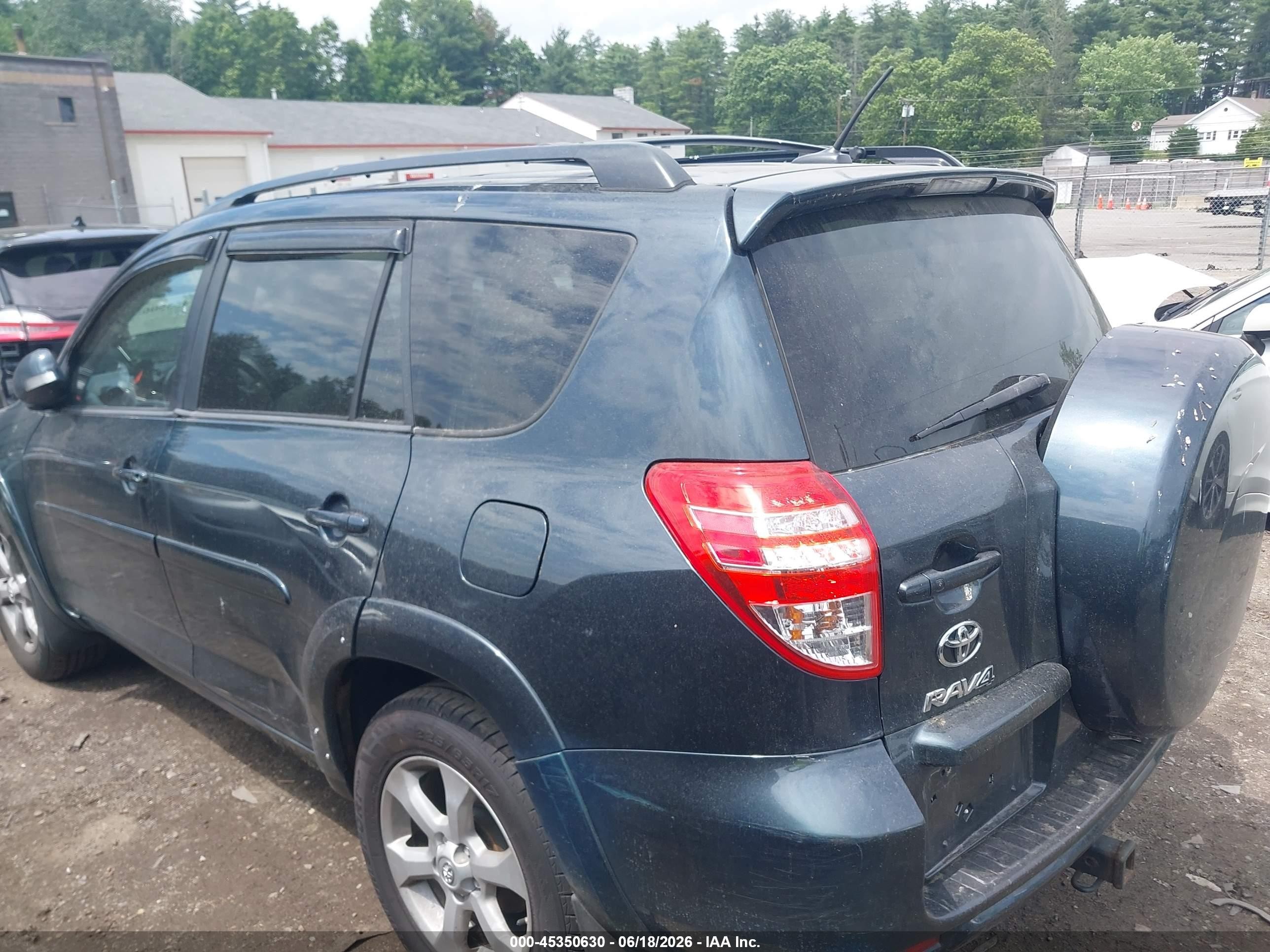 2012 Toyota Rav4 Limited Red vin: 2T3DF4DV6CW264966