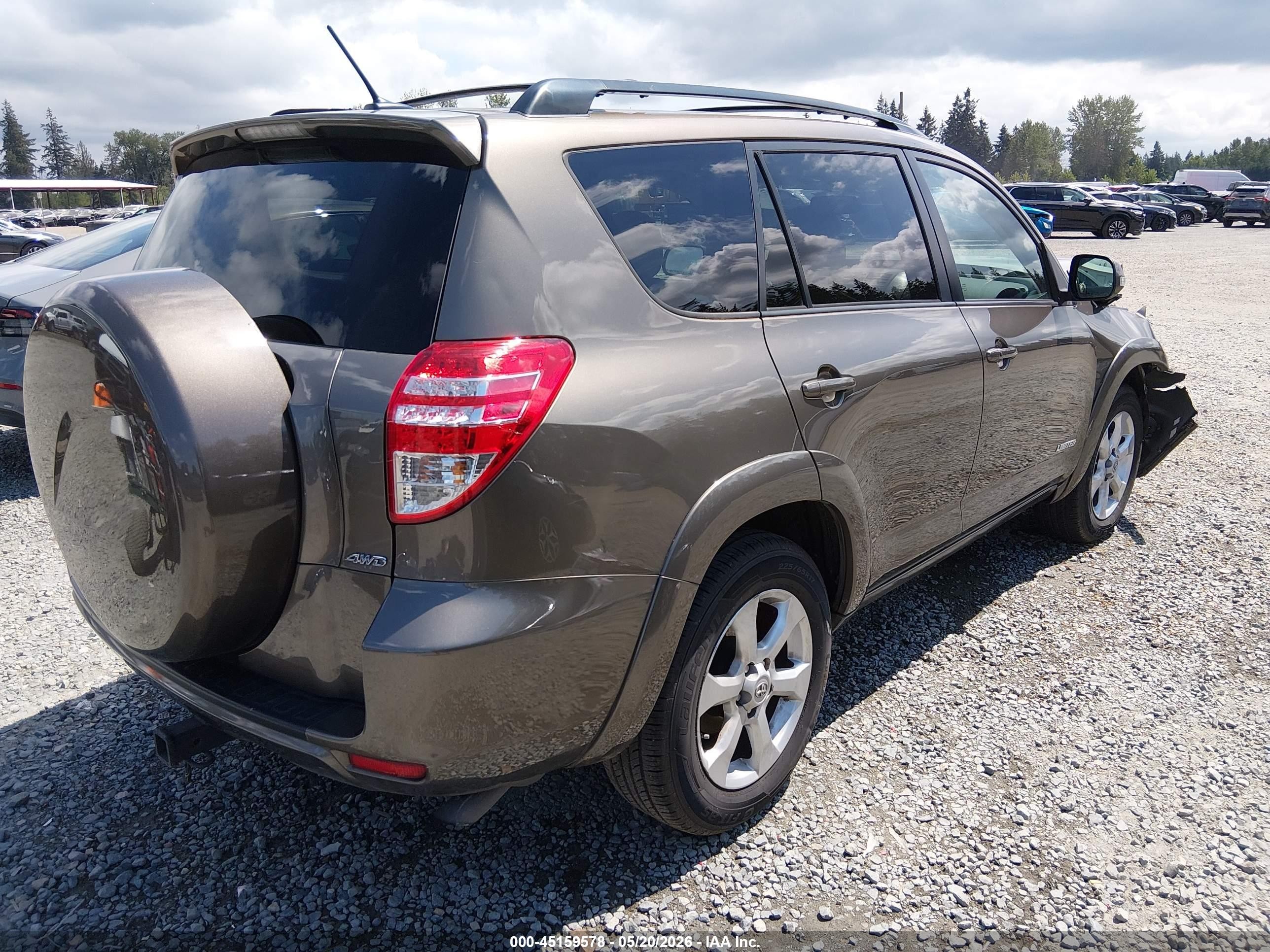 2010 Toyota Rav4 Limited Gold vin: 2T3DF4DV7AW054776