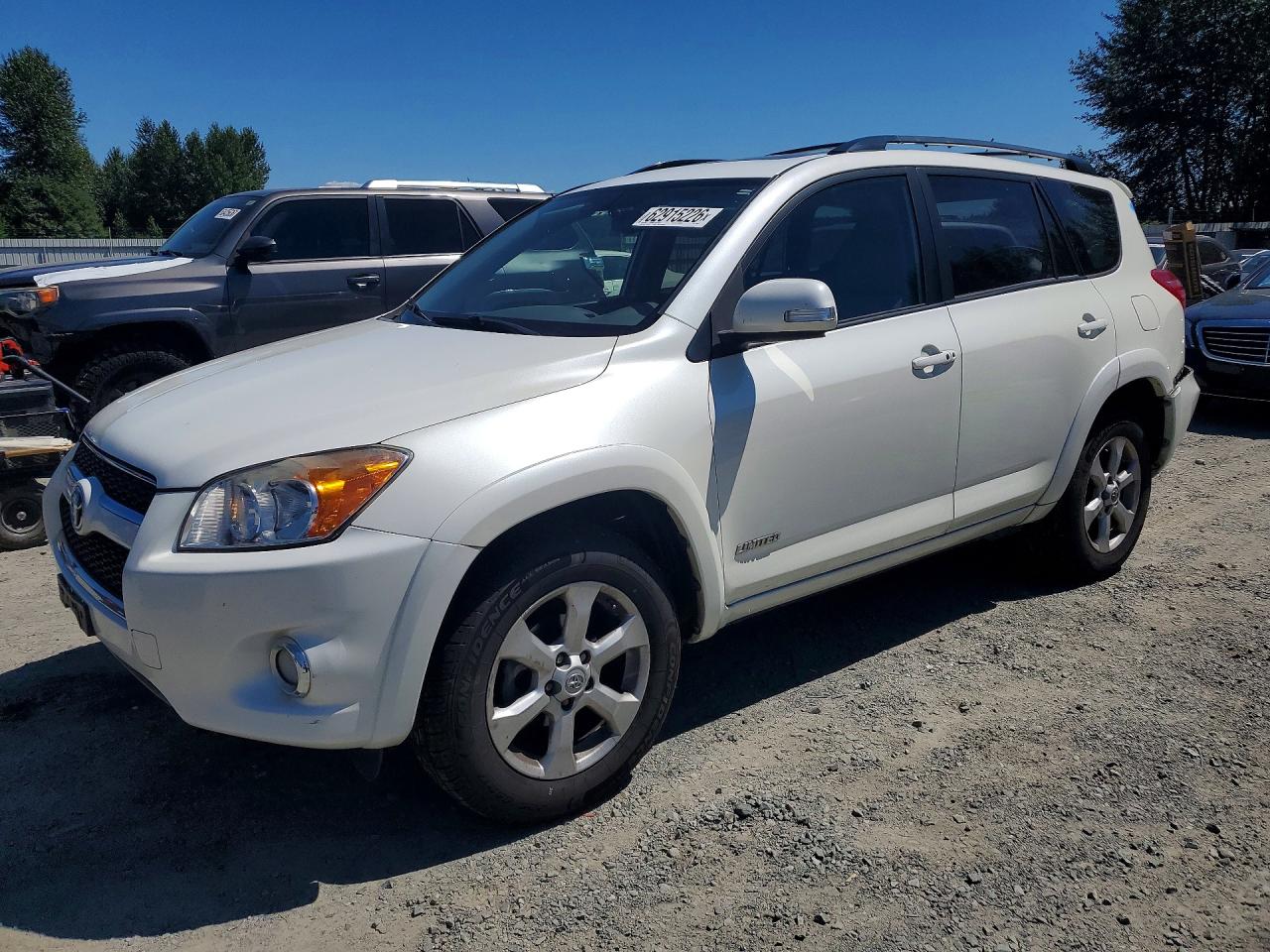 2010 Toyota Rav4 Limited White vin: 2T3DF4DV7AW054809