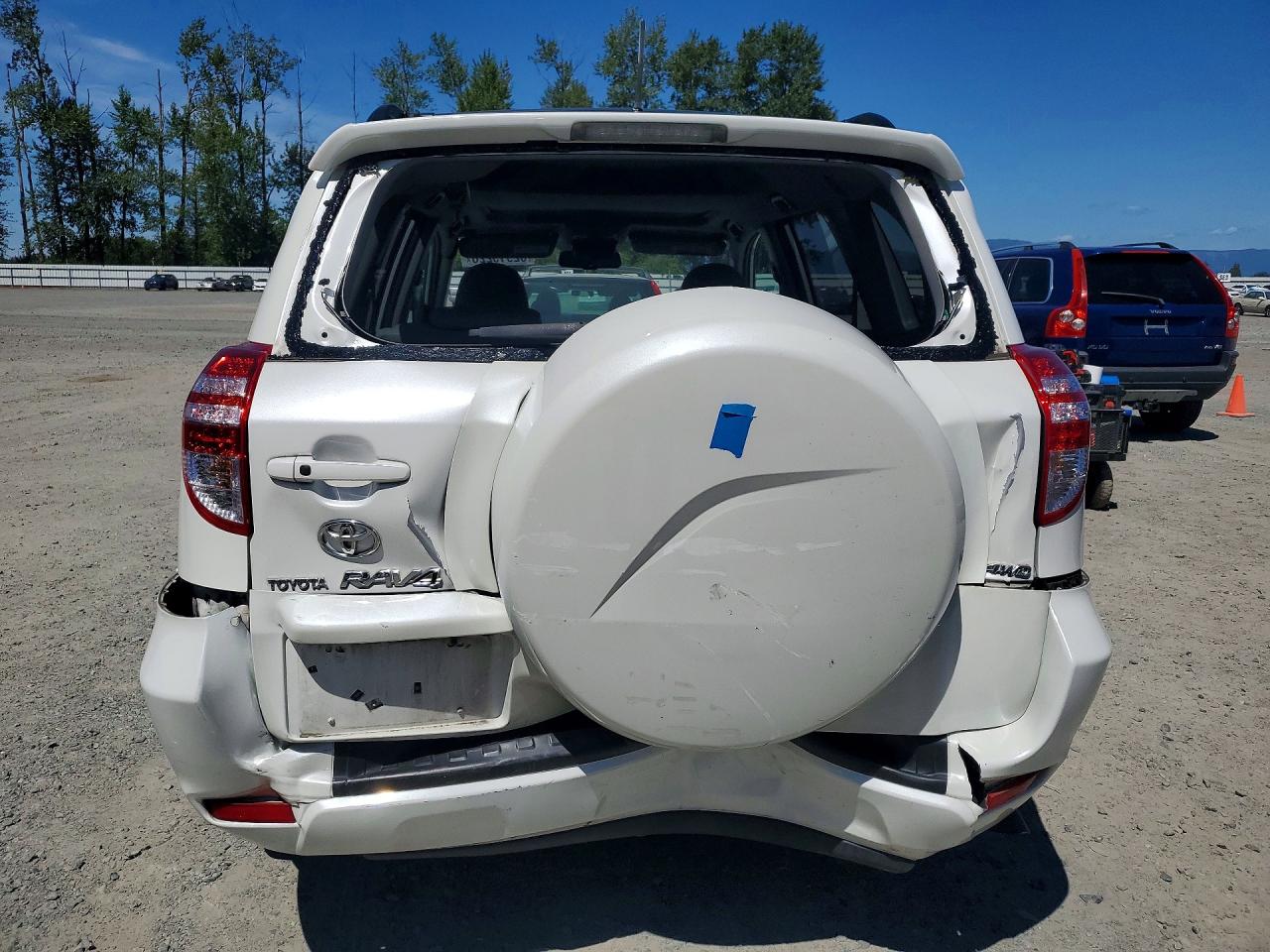 2010 Toyota Rav4 Limited White vin: 2T3DF4DV7AW054809