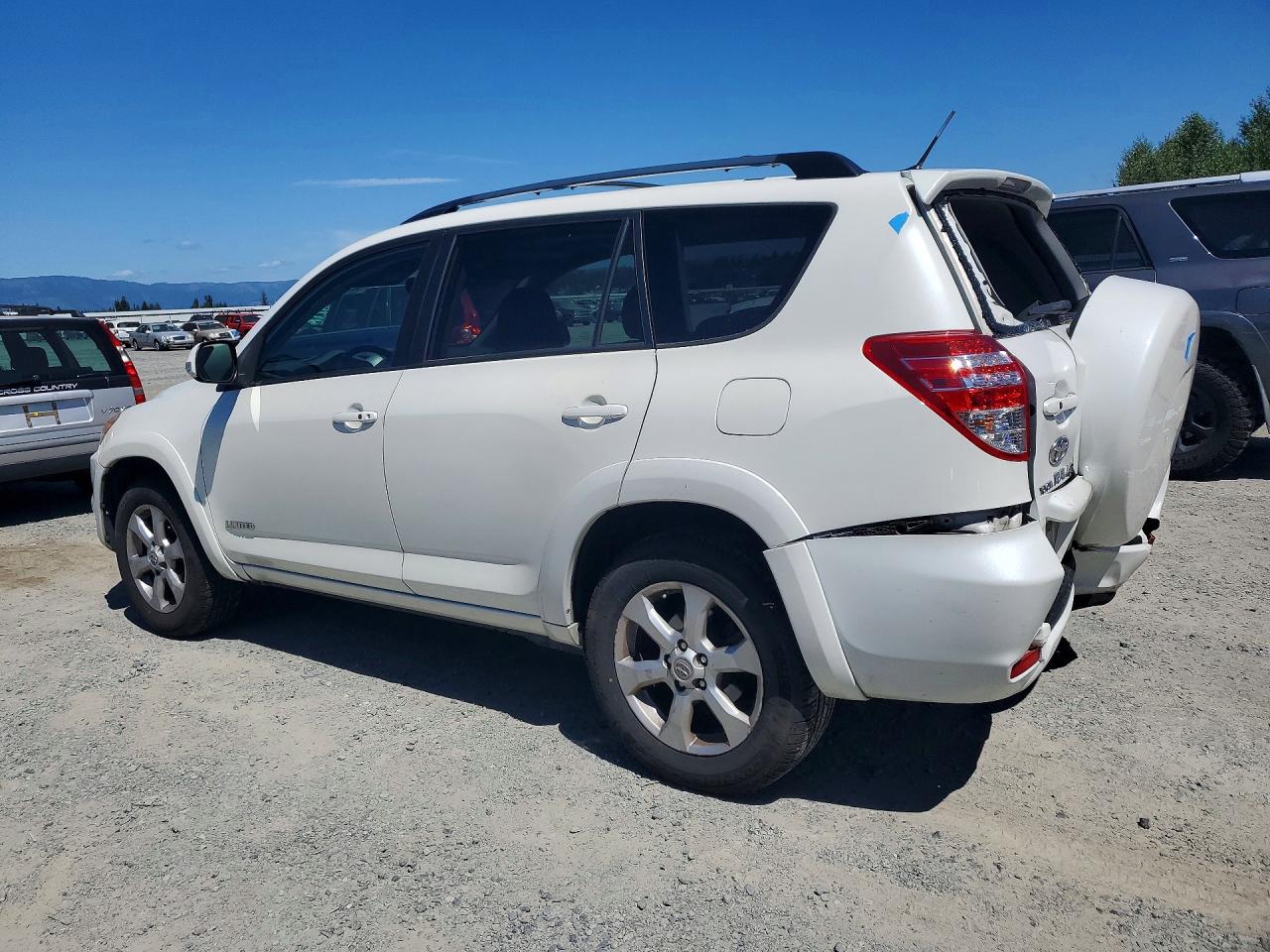 2010 Toyota Rav4 Limited White vin: 2T3DF4DV7AW054809