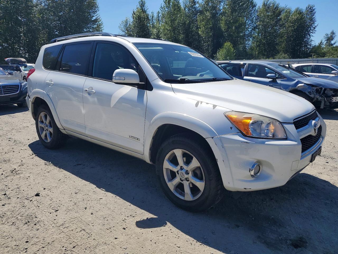 2010 Toyota Rav4 Limited White vin: 2T3DF4DV7AW054809