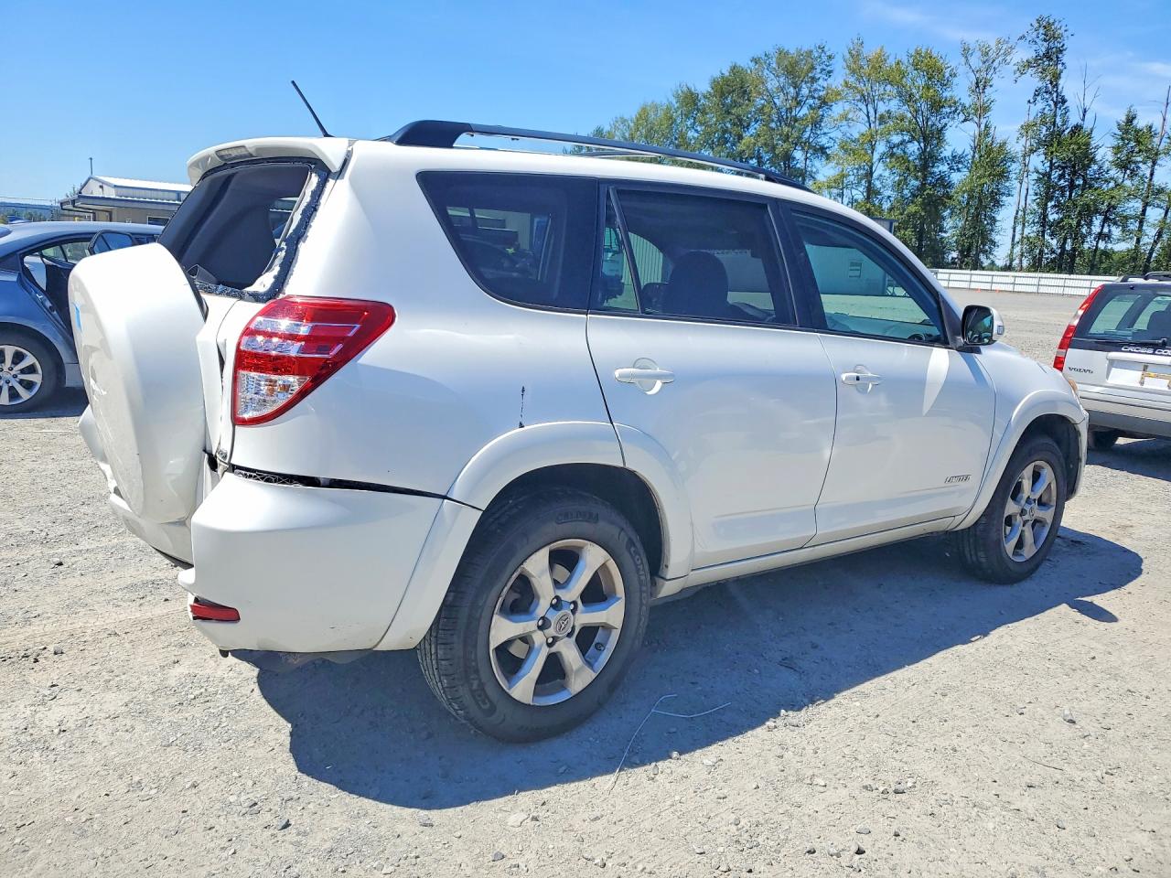 2010 Toyota Rav4 Limited White vin: 2T3DF4DV7AW054809