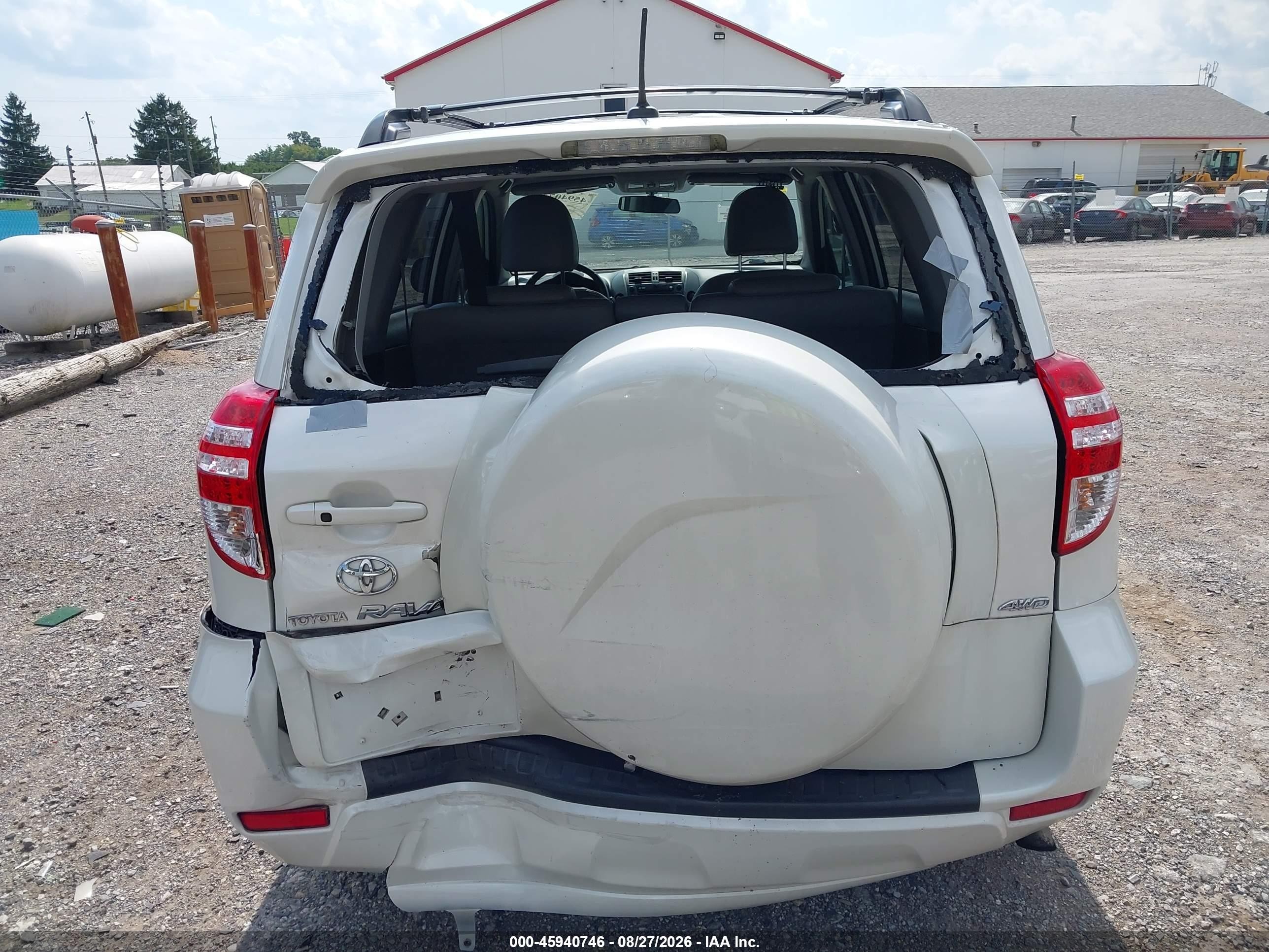 2010 Toyota Rav4 Limited White vin: 2T3DF4DV7AW061789