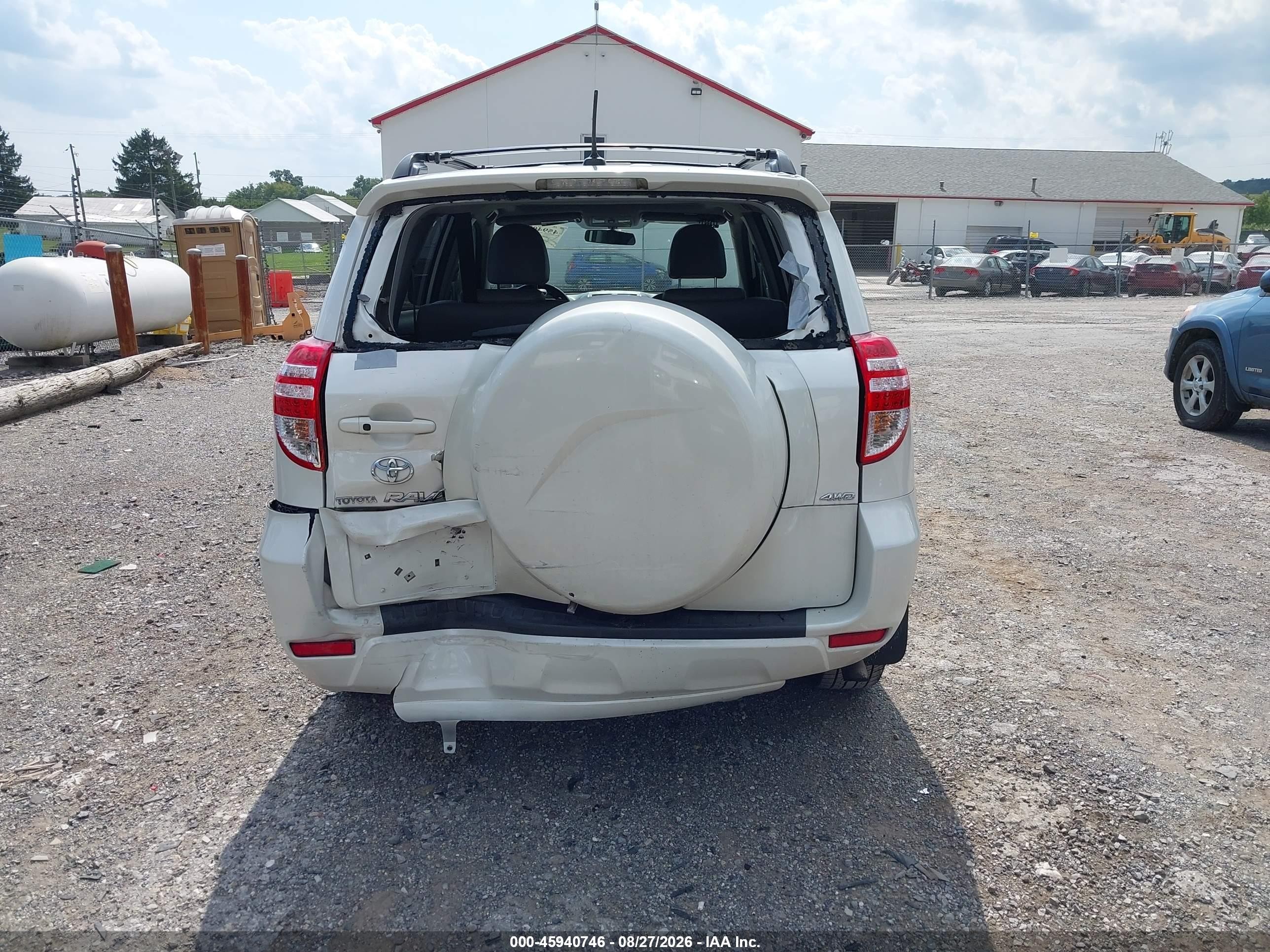 2010 Toyota Rav4 Limited White vin: 2T3DF4DV7AW061789