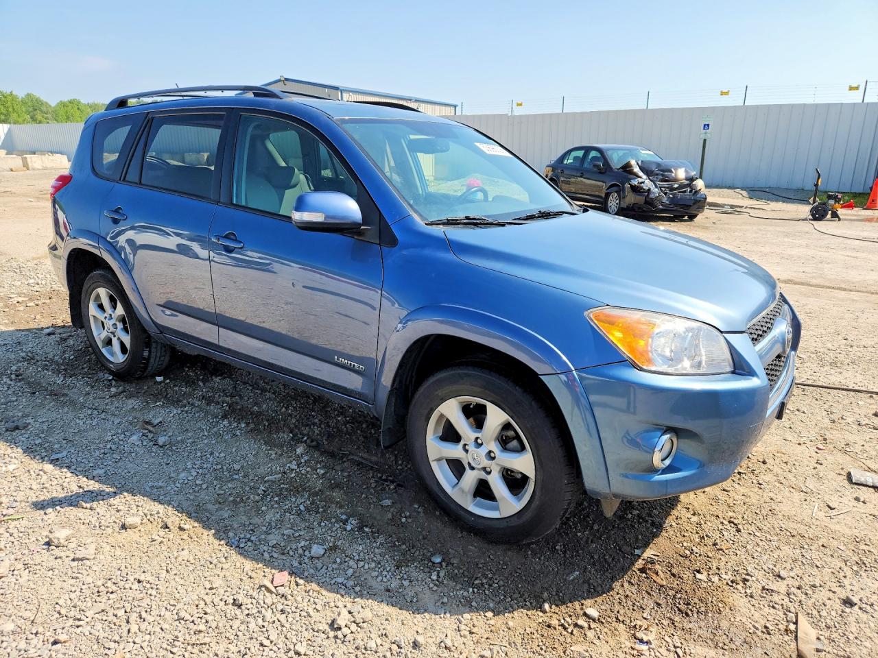 2011 Toyota Rav4 Limited Blue vin: 2T3DF4DV7BW145502