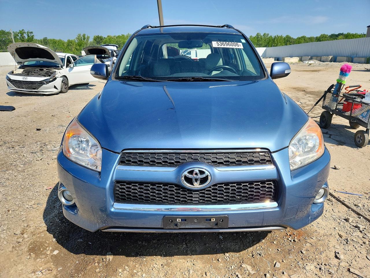 2011 Toyota Rav4 Limited Blue vin: 2T3DF4DV7BW145502