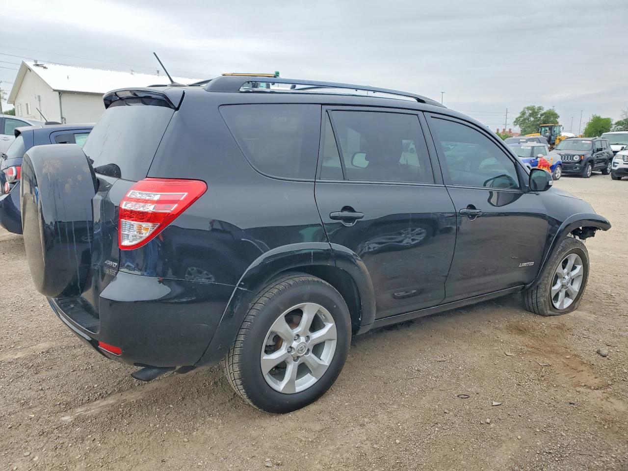 2012 Toyota Rav4 Limited Черный vin: 2T3DF4DV7CW185502
