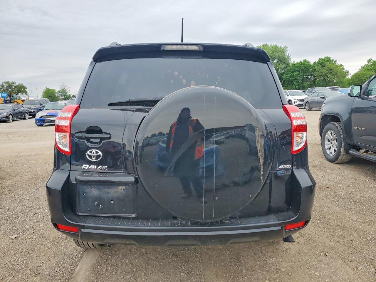 2012 Toyota Rav4 Limited Черный vin: 2T3DF4DV7CW185502