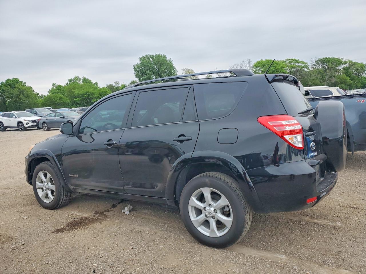 2012 Toyota Rav4 Limited Черный vin: 2T3DF4DV7CW185502