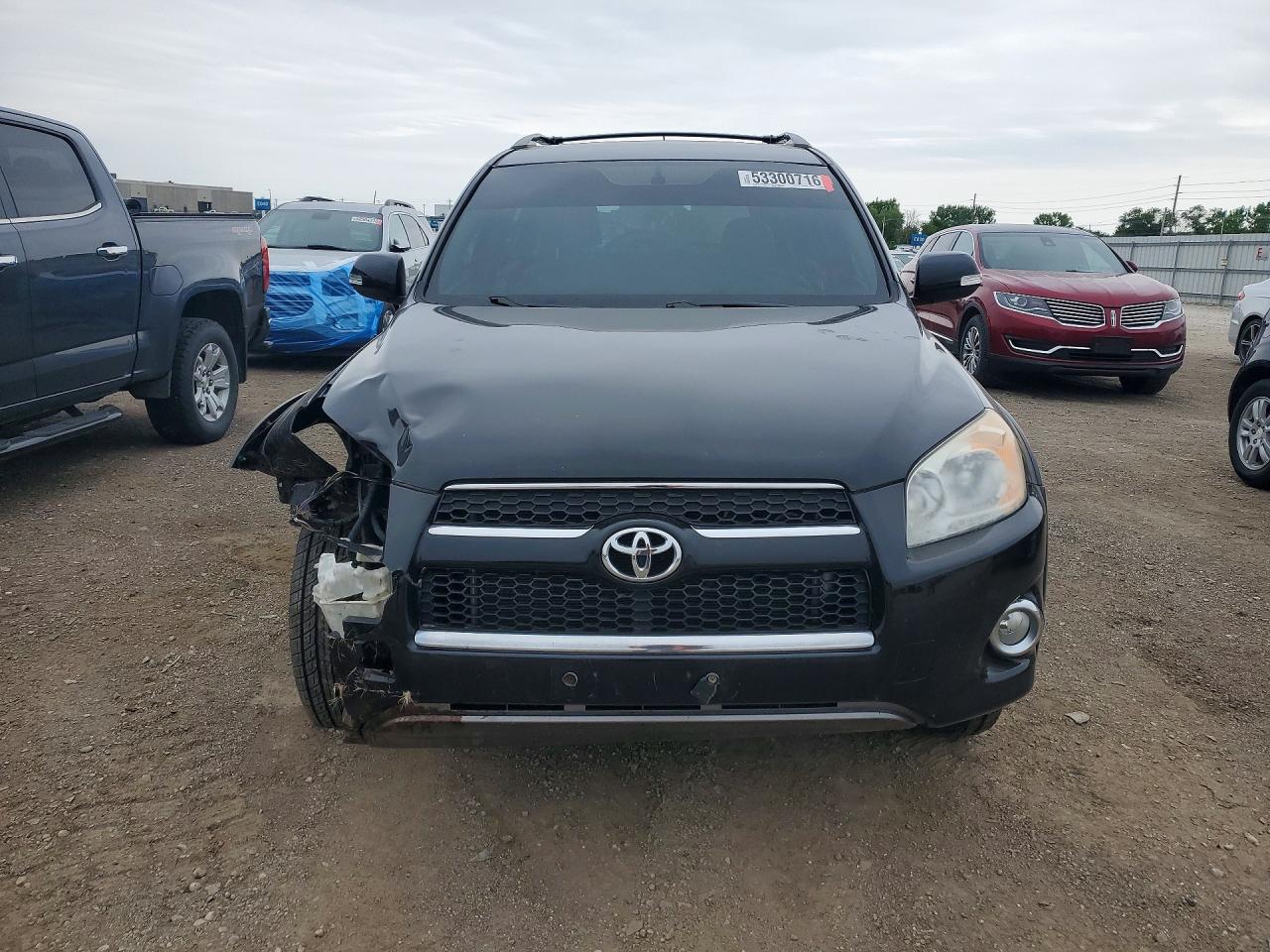 2012 Toyota Rav4 Limited Черный vin: 2T3DF4DV7CW185502