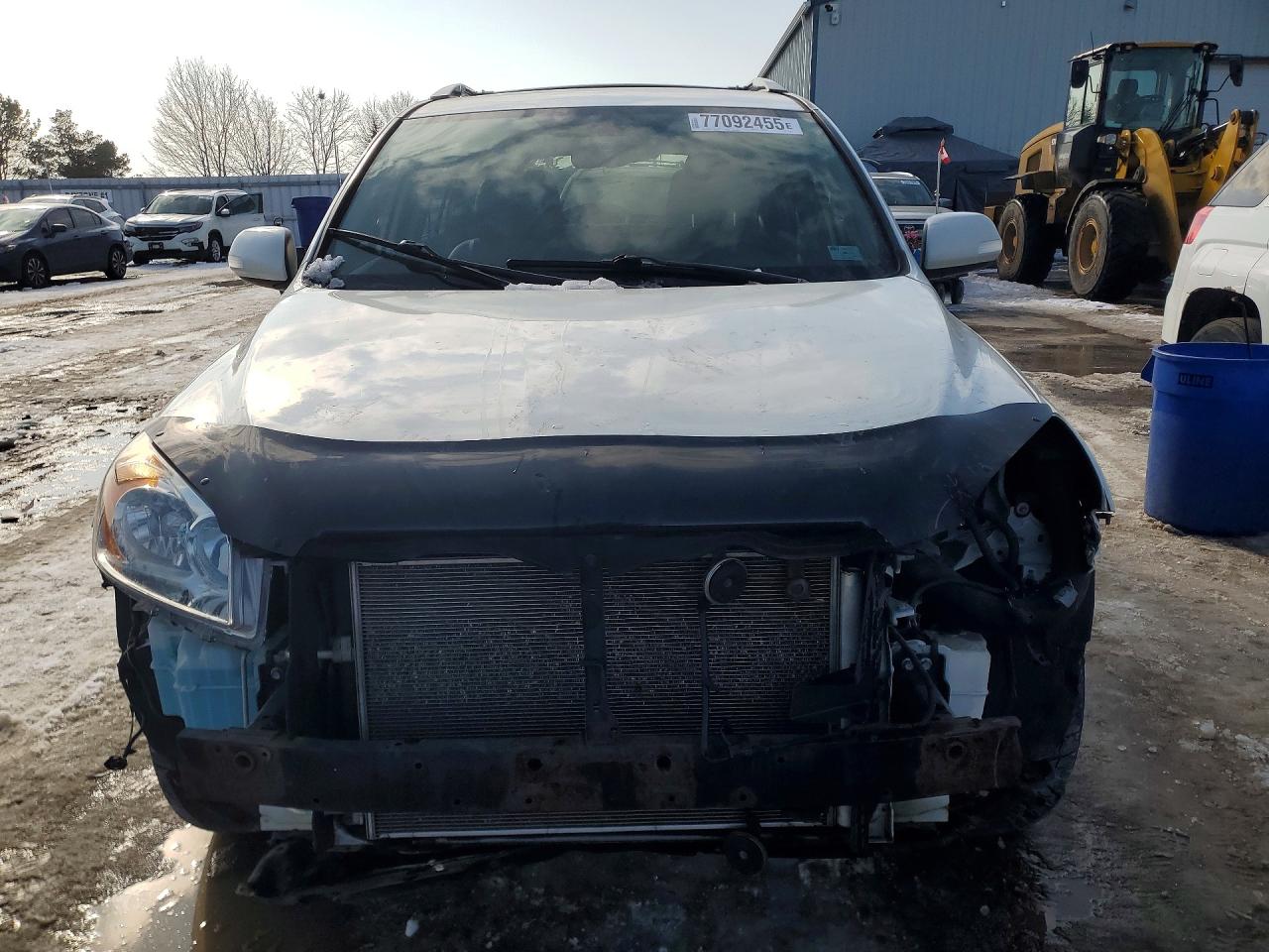 2012 Toyota Rav4 Limited White vin: 2T3DF4DV7CW197343