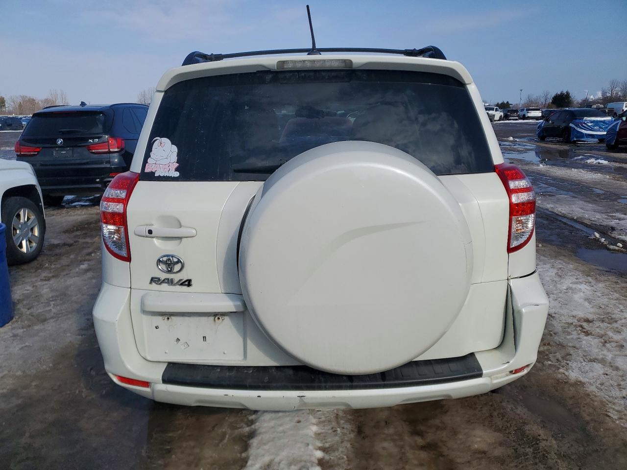 2012 Toyota Rav4 Limited White vin: 2T3DF4DV7CW197343