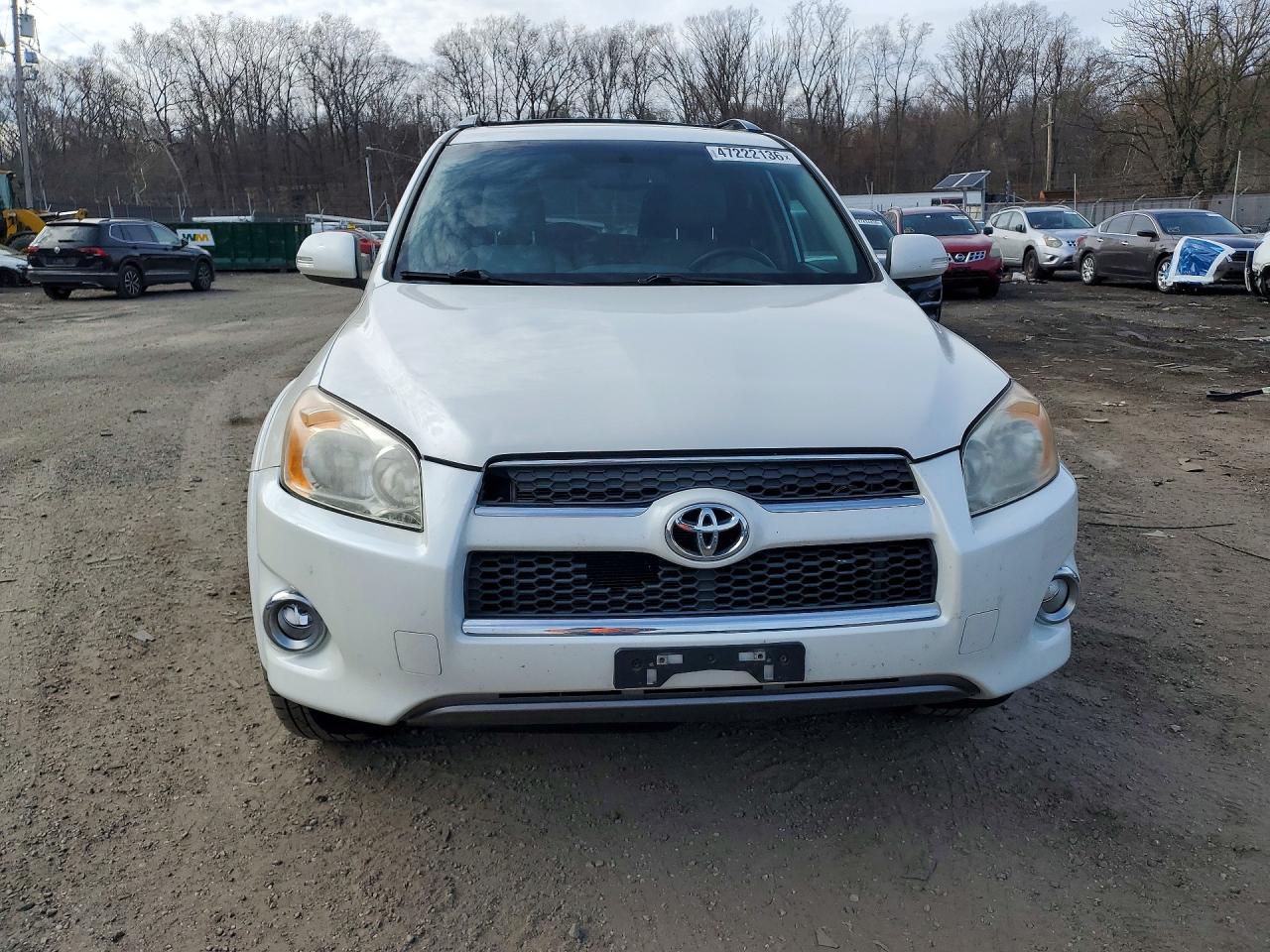2012 Toyota Rav4 Limited White vin: 2T3DF4DV7CW201617